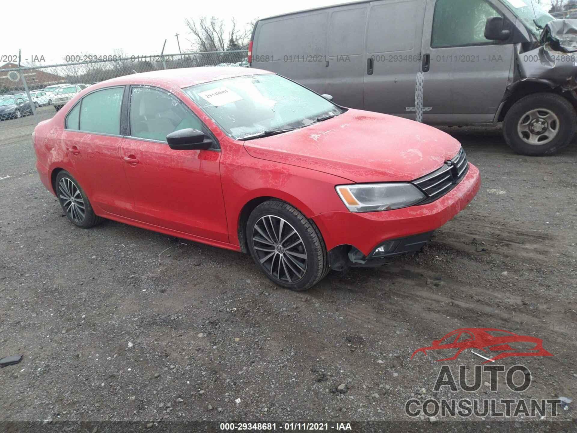 VOLKSWAGEN JETTA SEDAN 2016 - 3VWD17AJ8GM375850