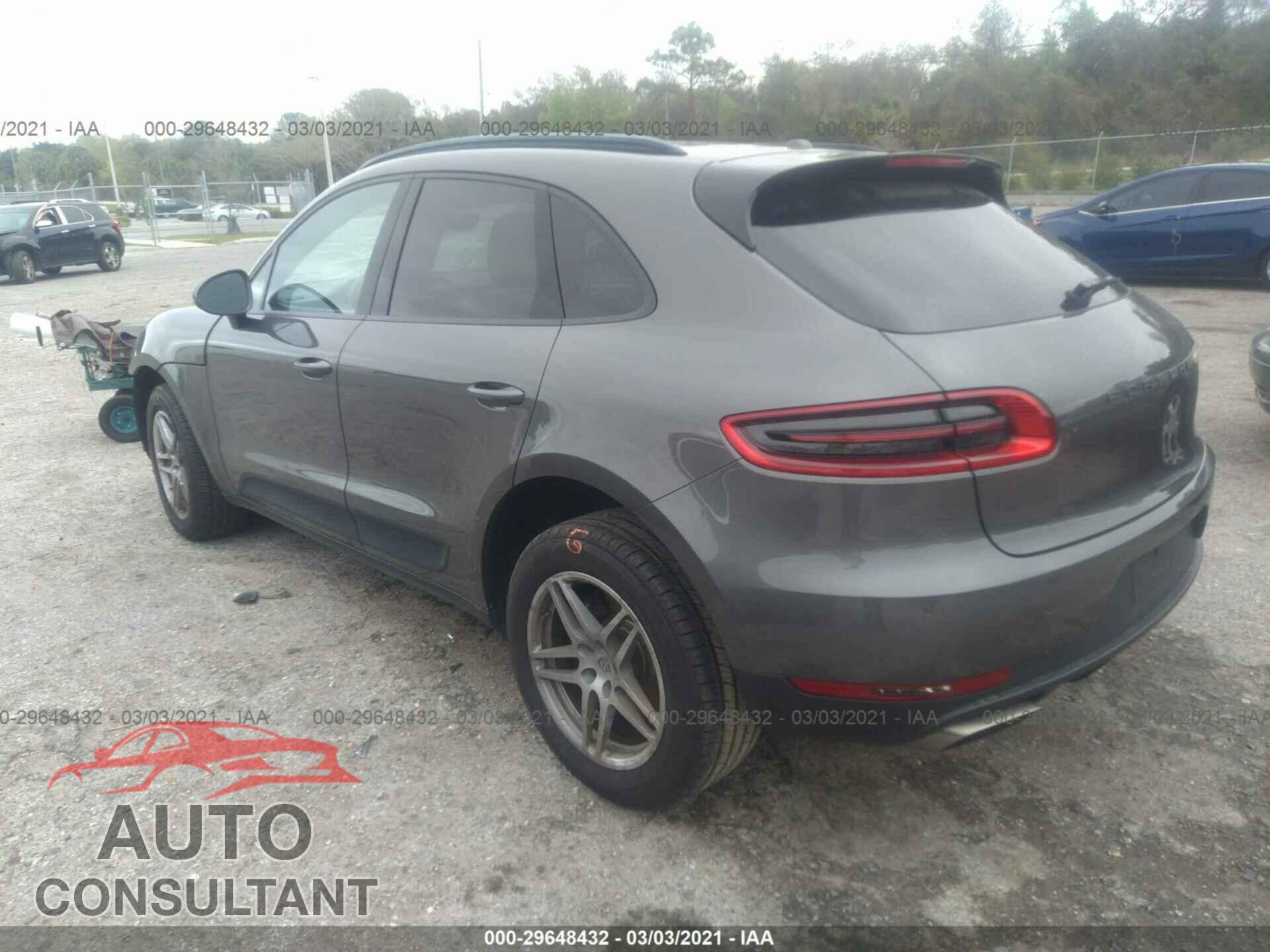 PORSCHE MACAN 2017 - WP1AA2A53HLB08838