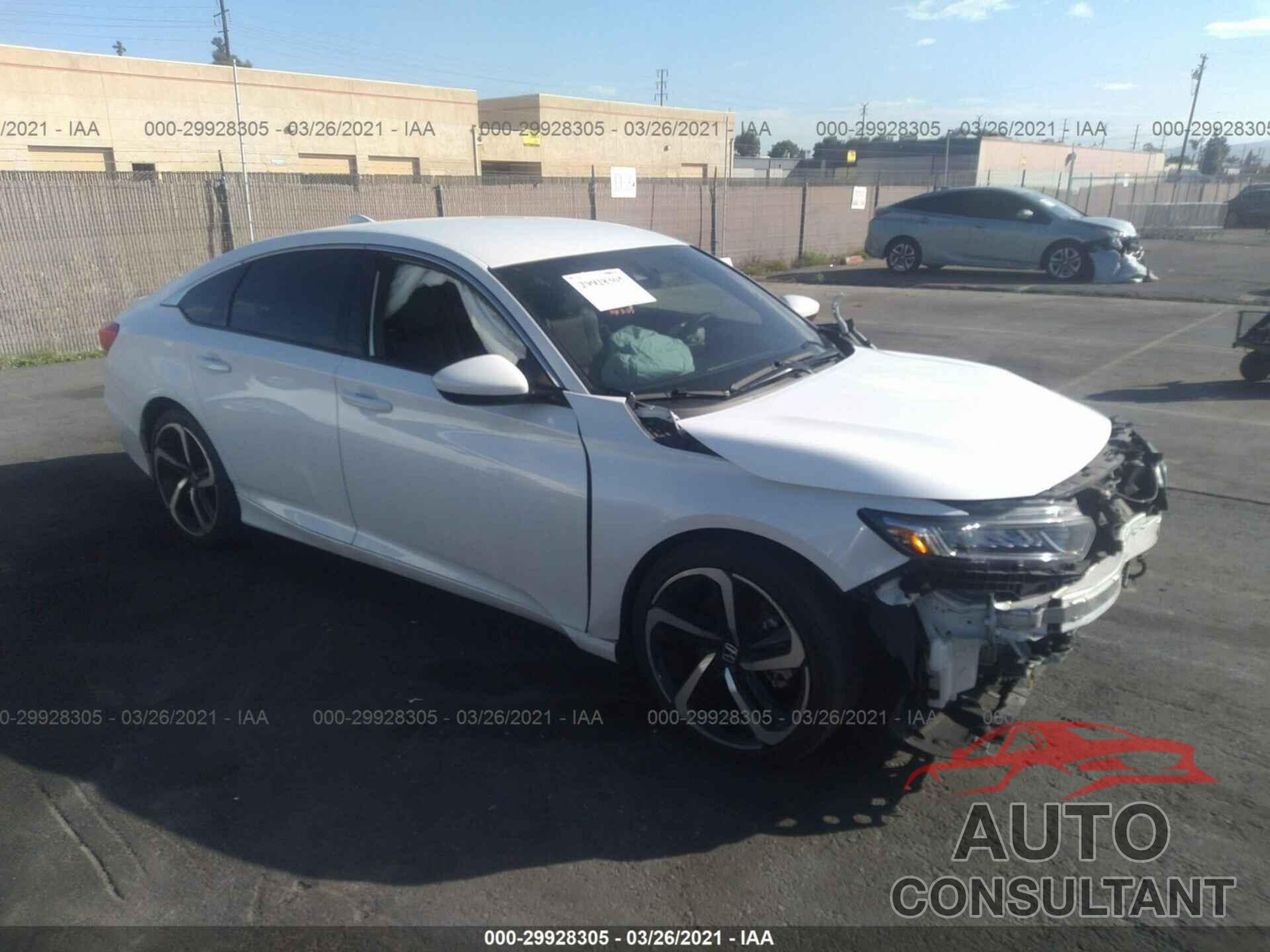 HONDA ACCORD SEDAN 2018 - 1HGCV1F37JA092534