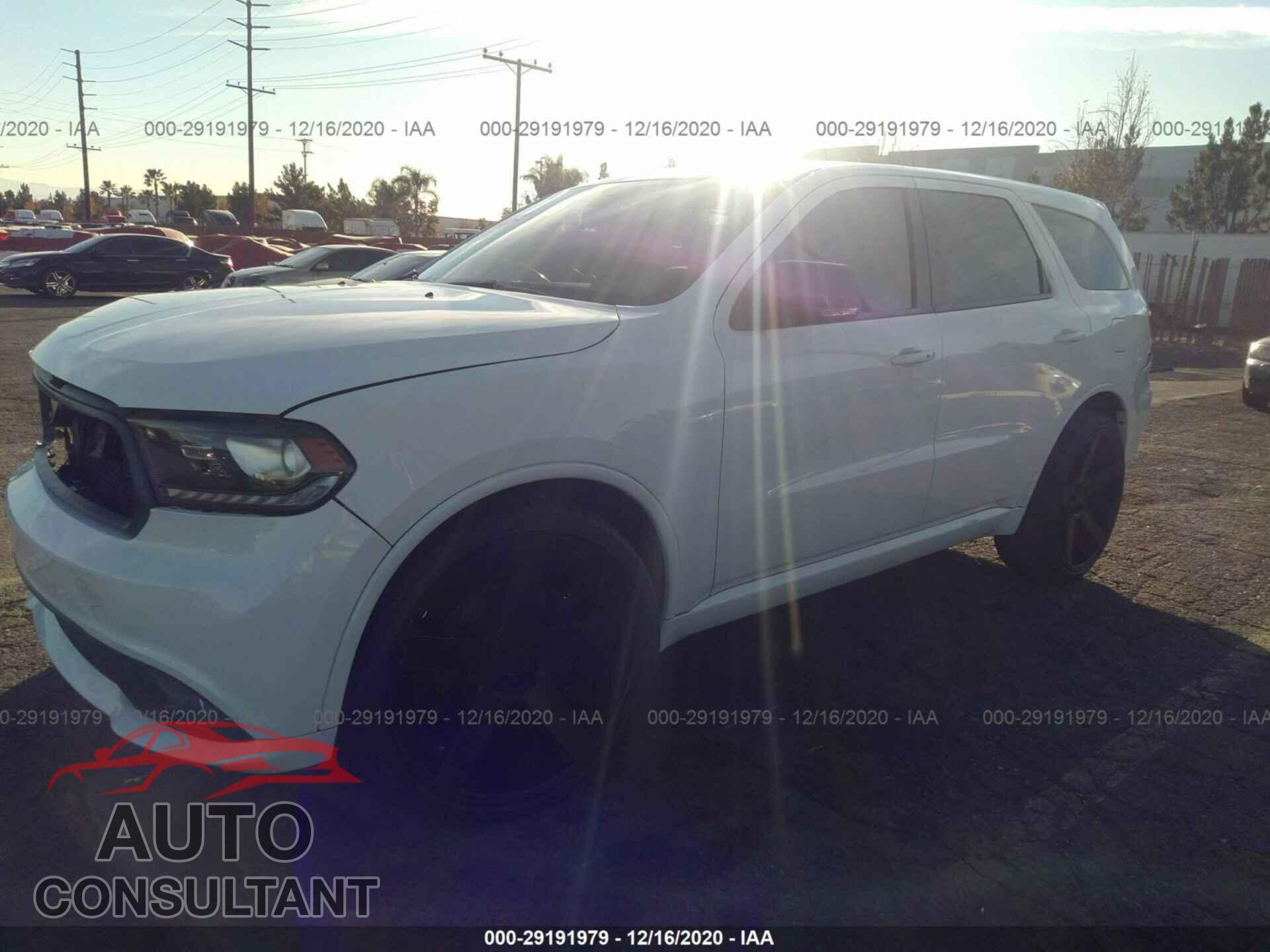 DODGE DURANGO 2017 - 1C4SDHCT0HC697679