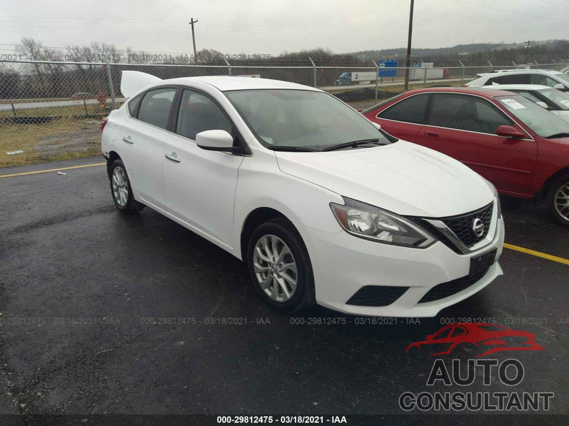 NISSAN SENTRA 2018 - 3N1AB7AP3JL624370