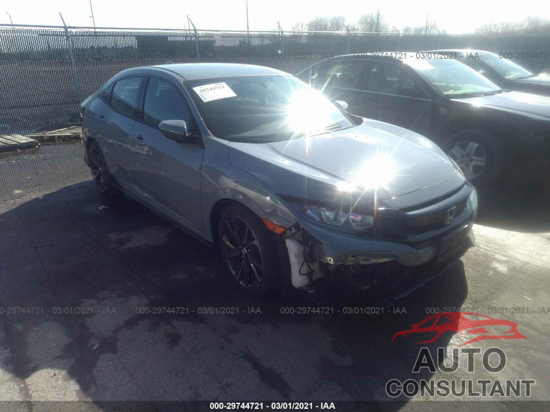 HONDA CIVIC HATCHBACK 2018 - SHHFK7H46JU239641