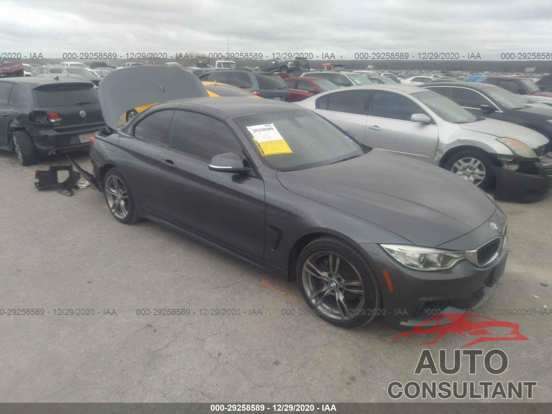 BMW 4 SERIES 2017 - WBA4U7C55H5H19281