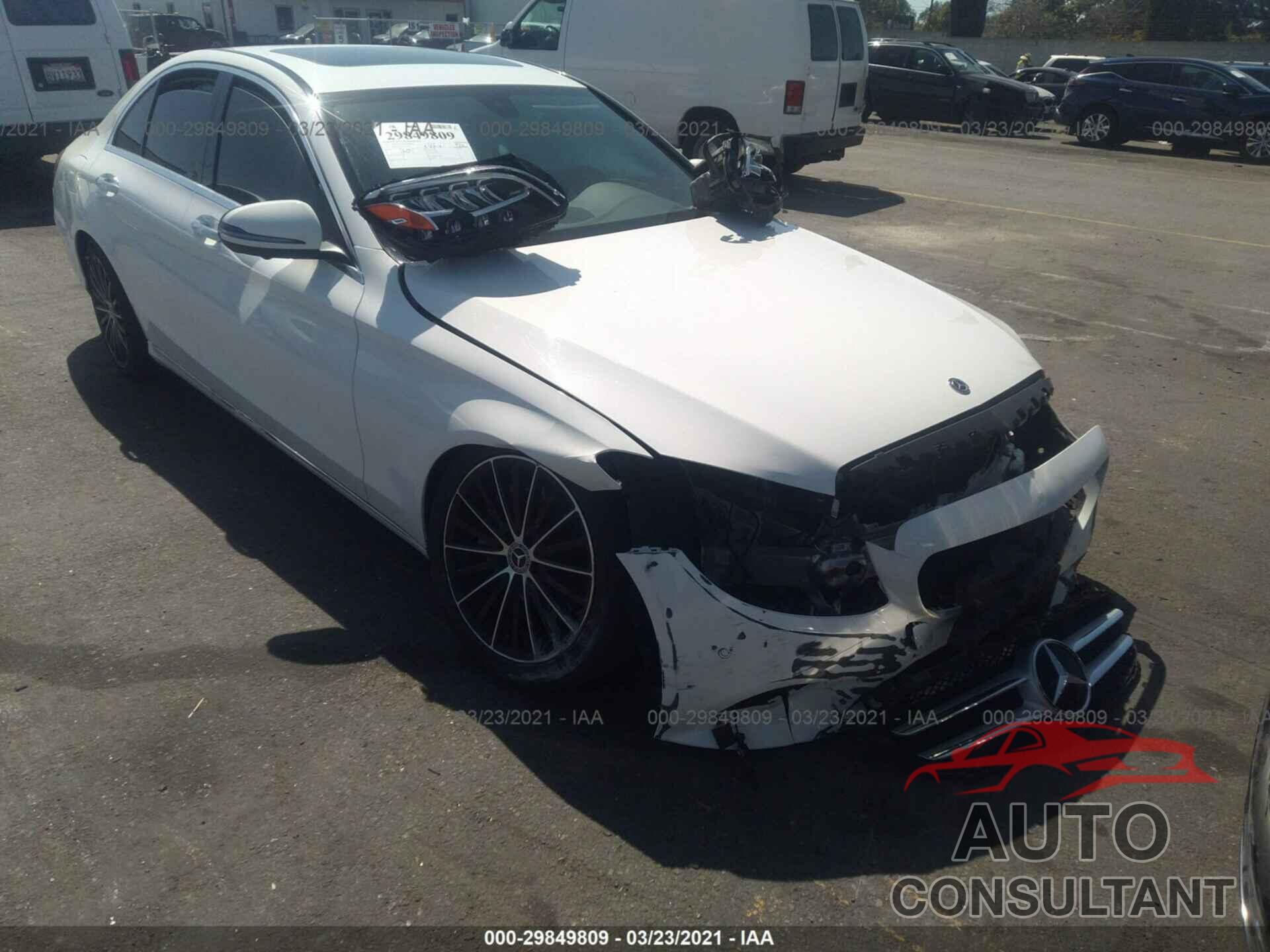 MERCEDES-BENZ C-CLASS 2020 - 55SWF8DB5LU323337