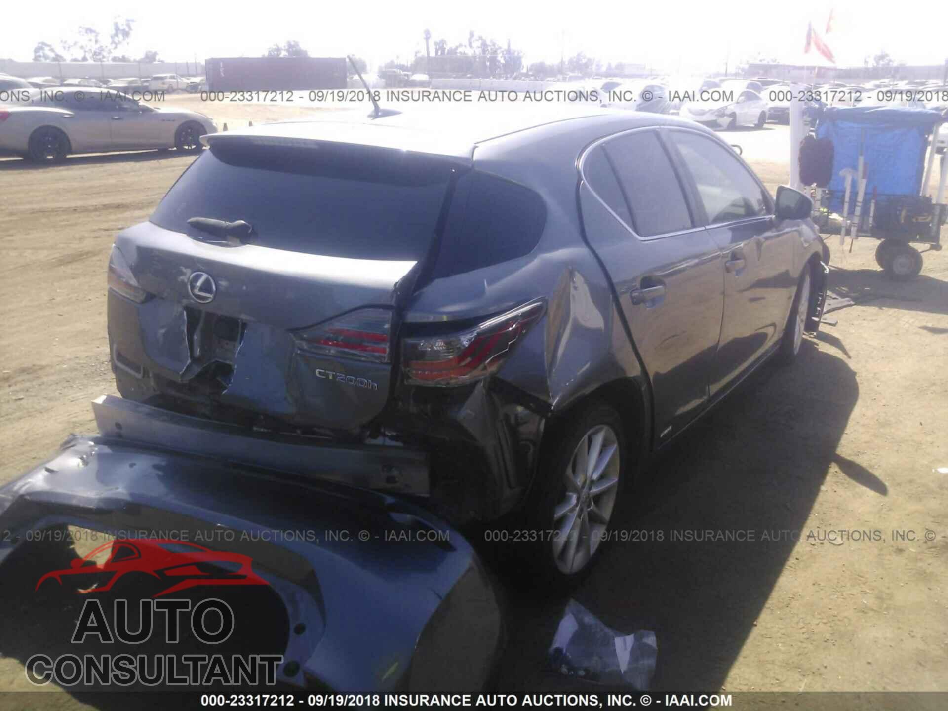 Lexus Ct 2013 - JTHKD5BH8D2144434