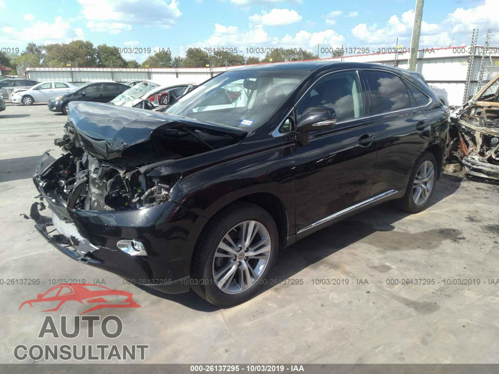 LEXUS RX 2015 - 2T2ZB1BA9FC004152