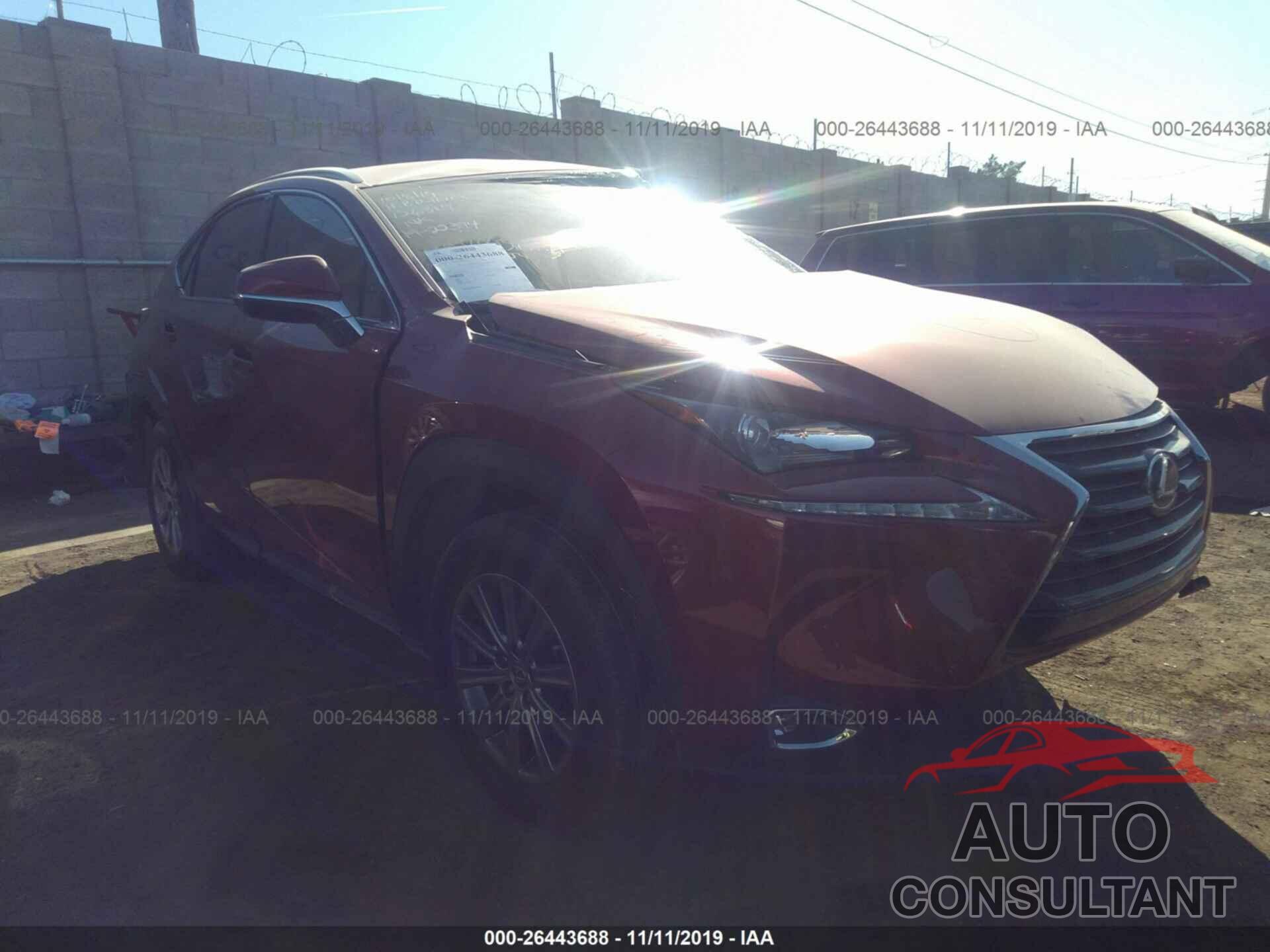 Lexus NX 2017 - JTJYARBZ6H2052133