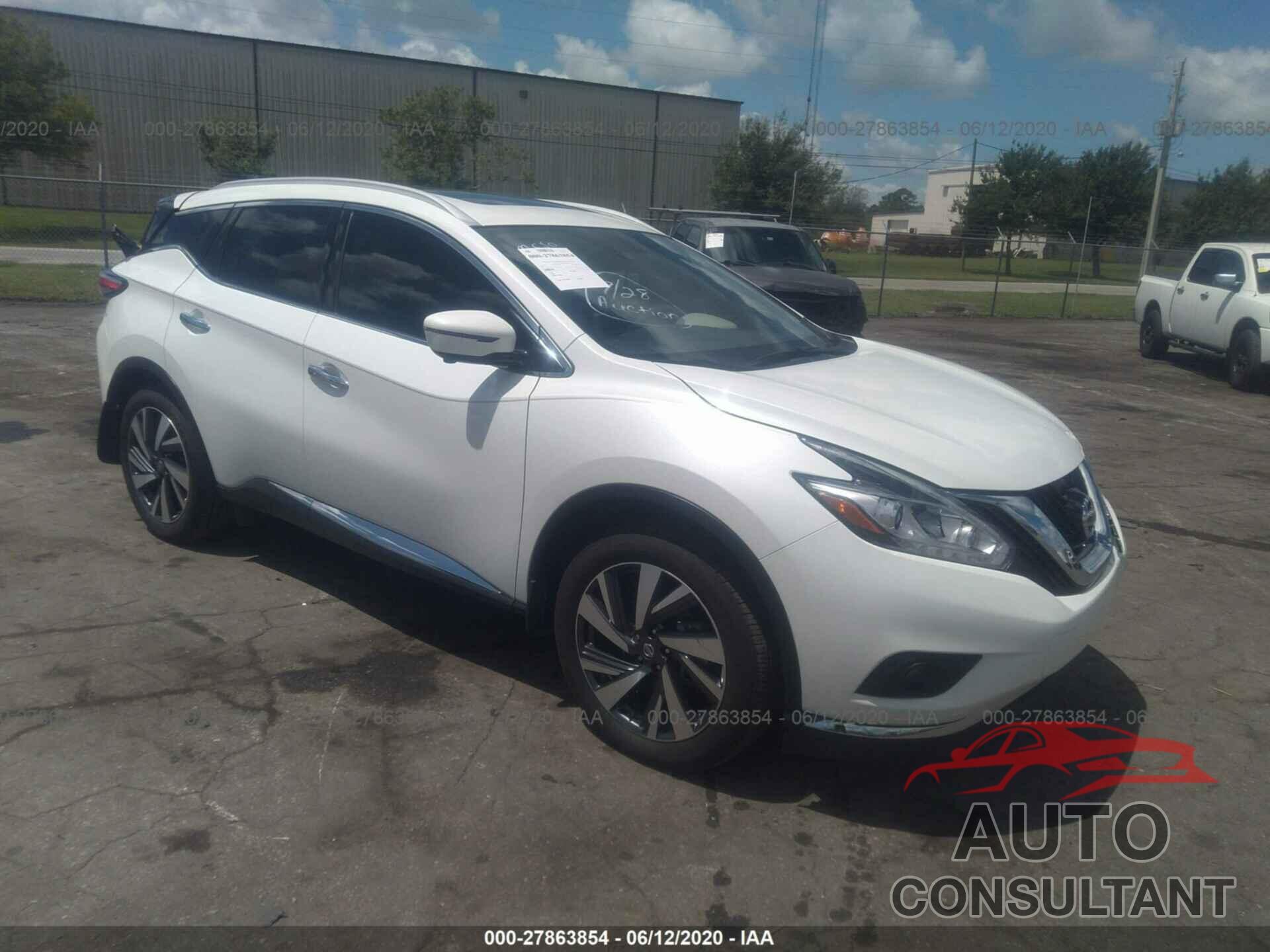 NISSAN MURANO 2018 - 5N1AZ2MG7JN197634