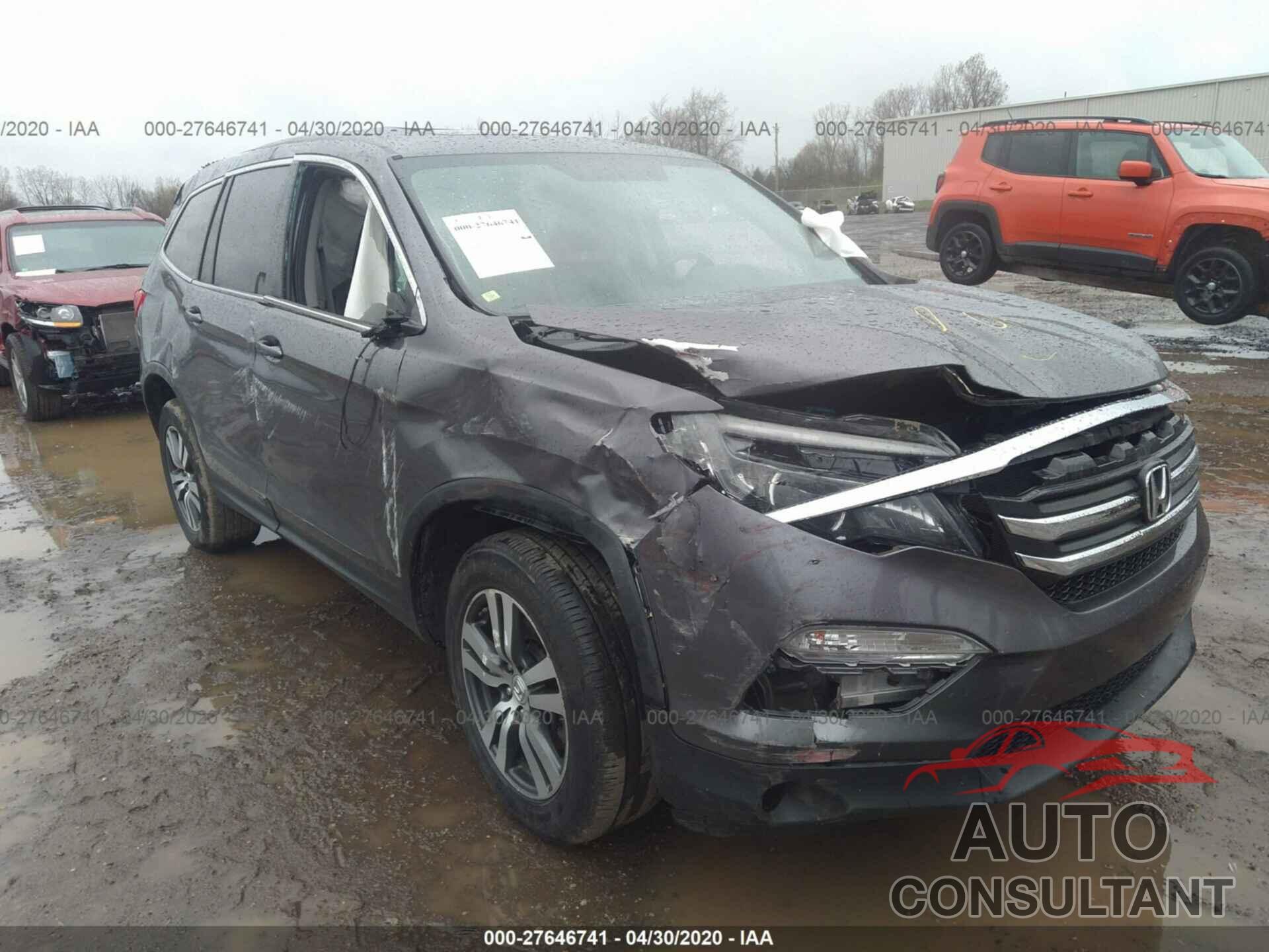 Honda Pilot 2016 - 5FNYF6H58GB004149