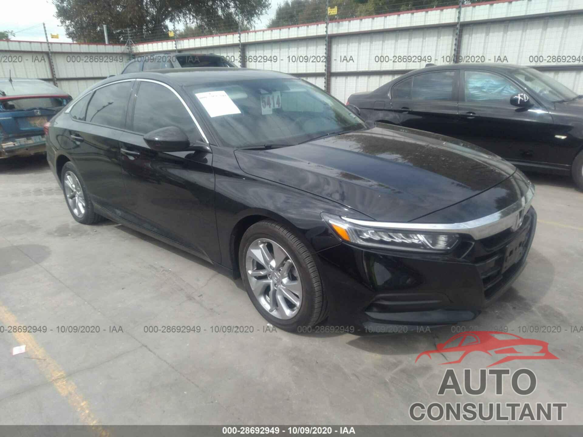 HONDA ACCORD SEDAN 2019 - 1HGCV1F15KA066918