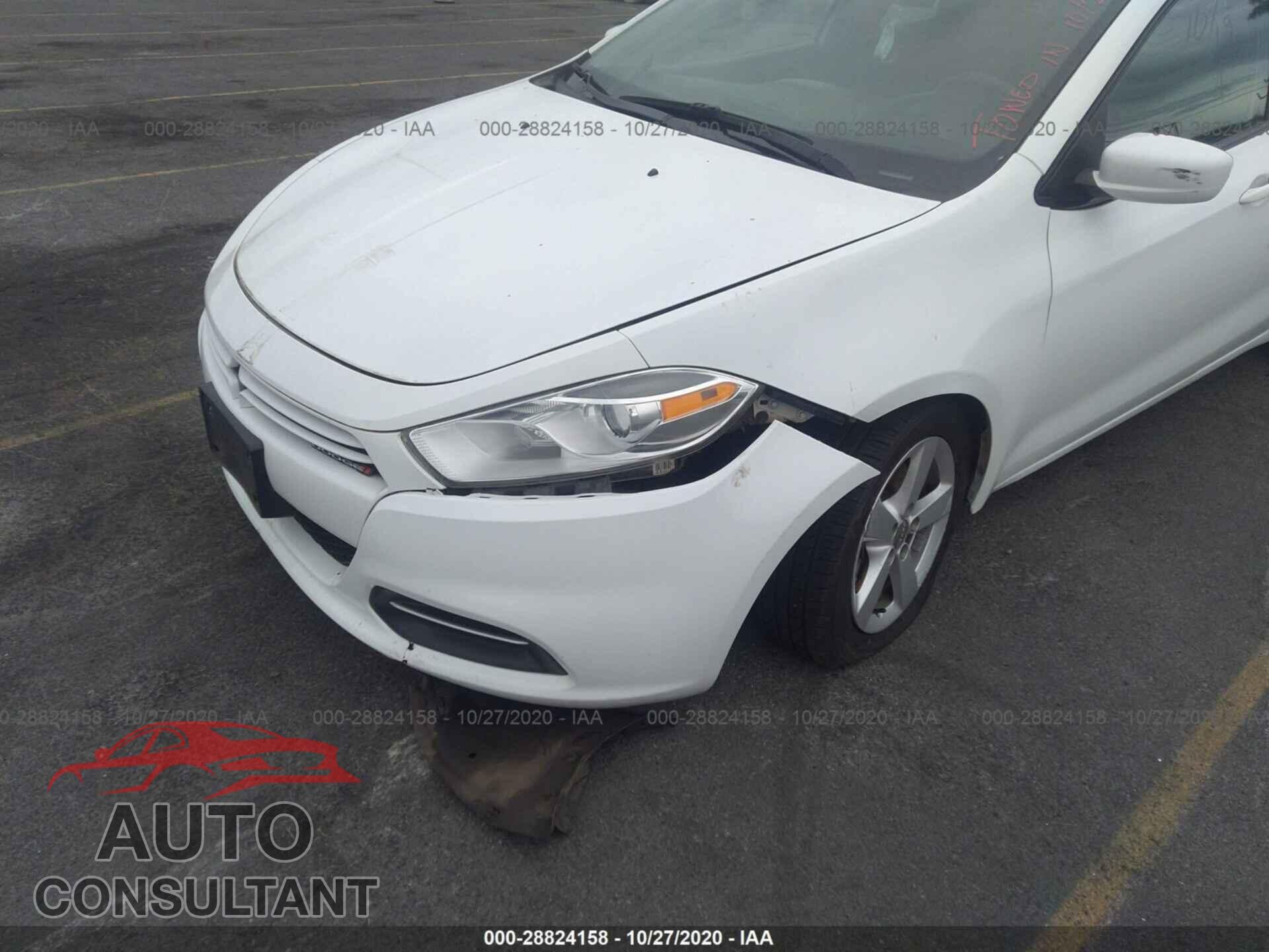 DODGE DART 2016 - 1C3CDFFA8GD819673