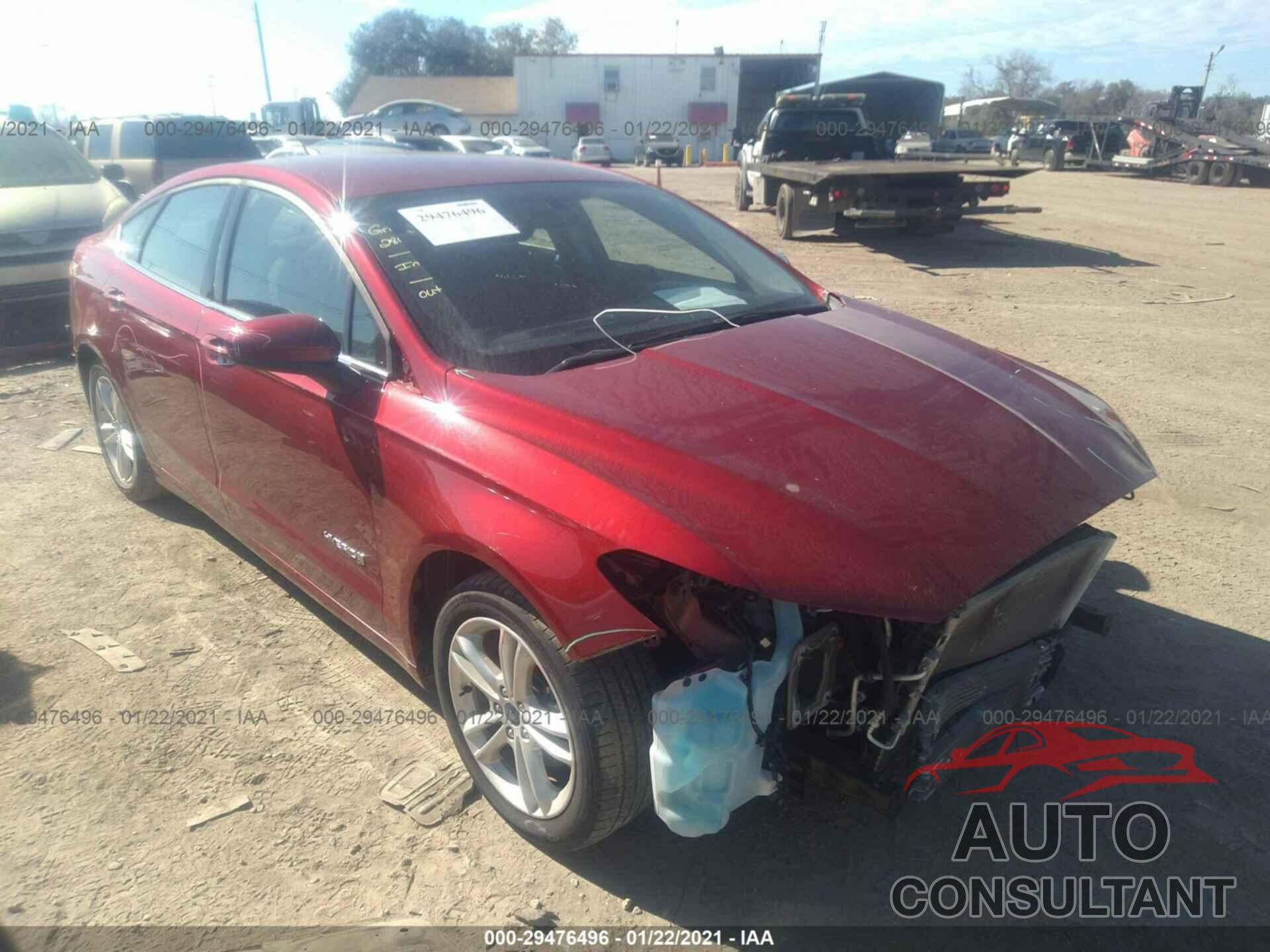 FORD FUSION HYBRID 2018 - 3FA6P0LU6JR172934