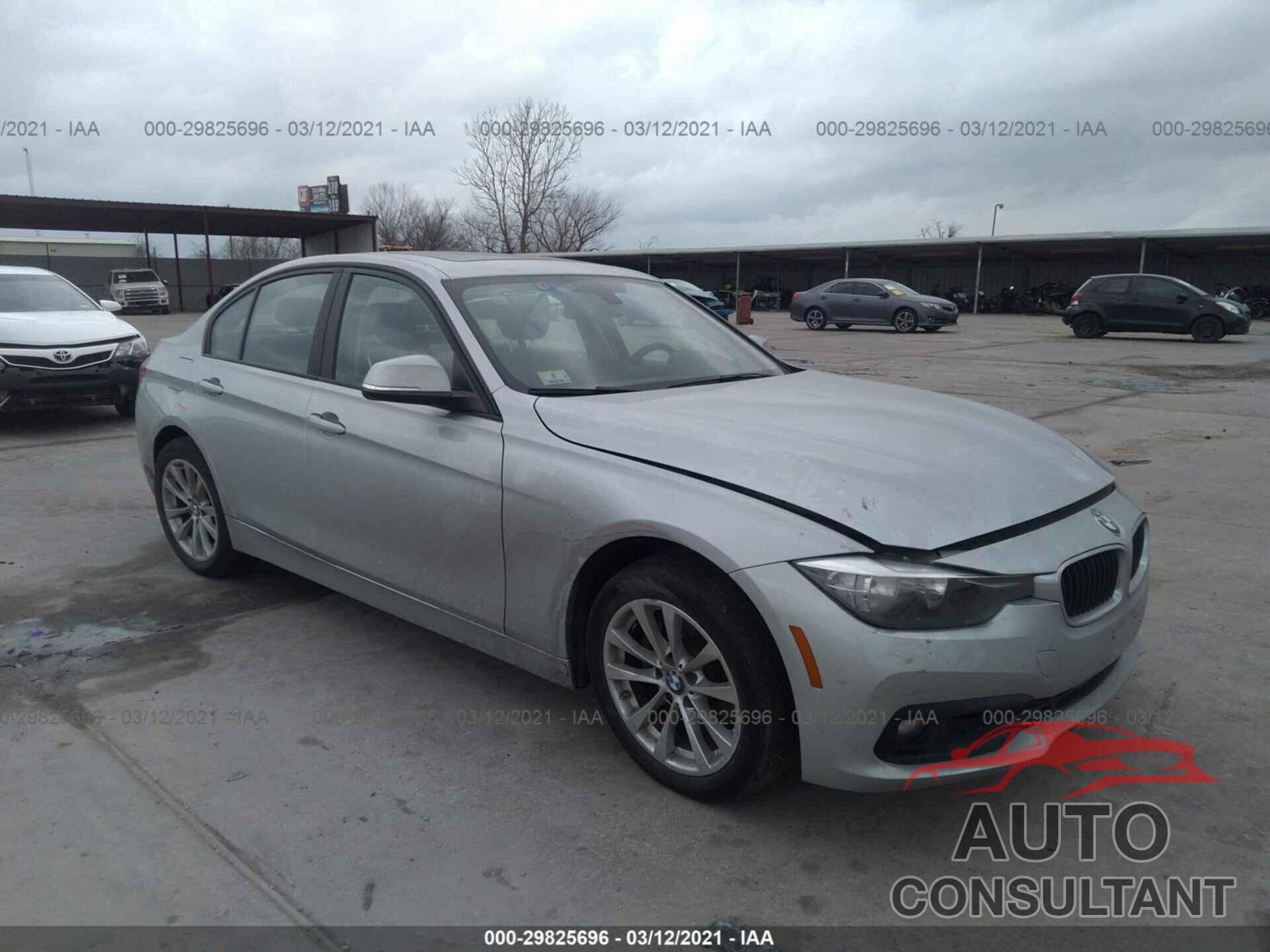 BMW 3 SERIES 2016 - WBA8E5G57GNT41599