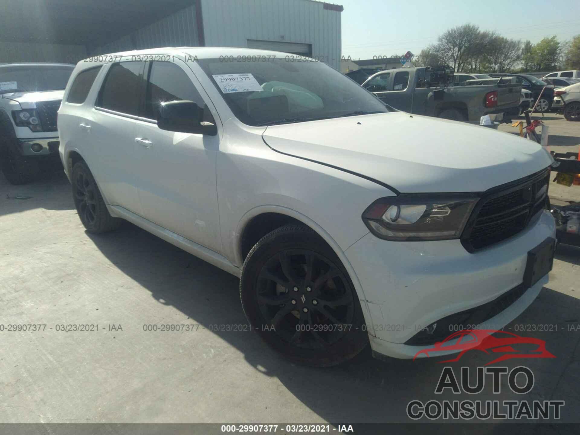 DODGE DURANGO 2019 - 1C4RDHAG8KC626287