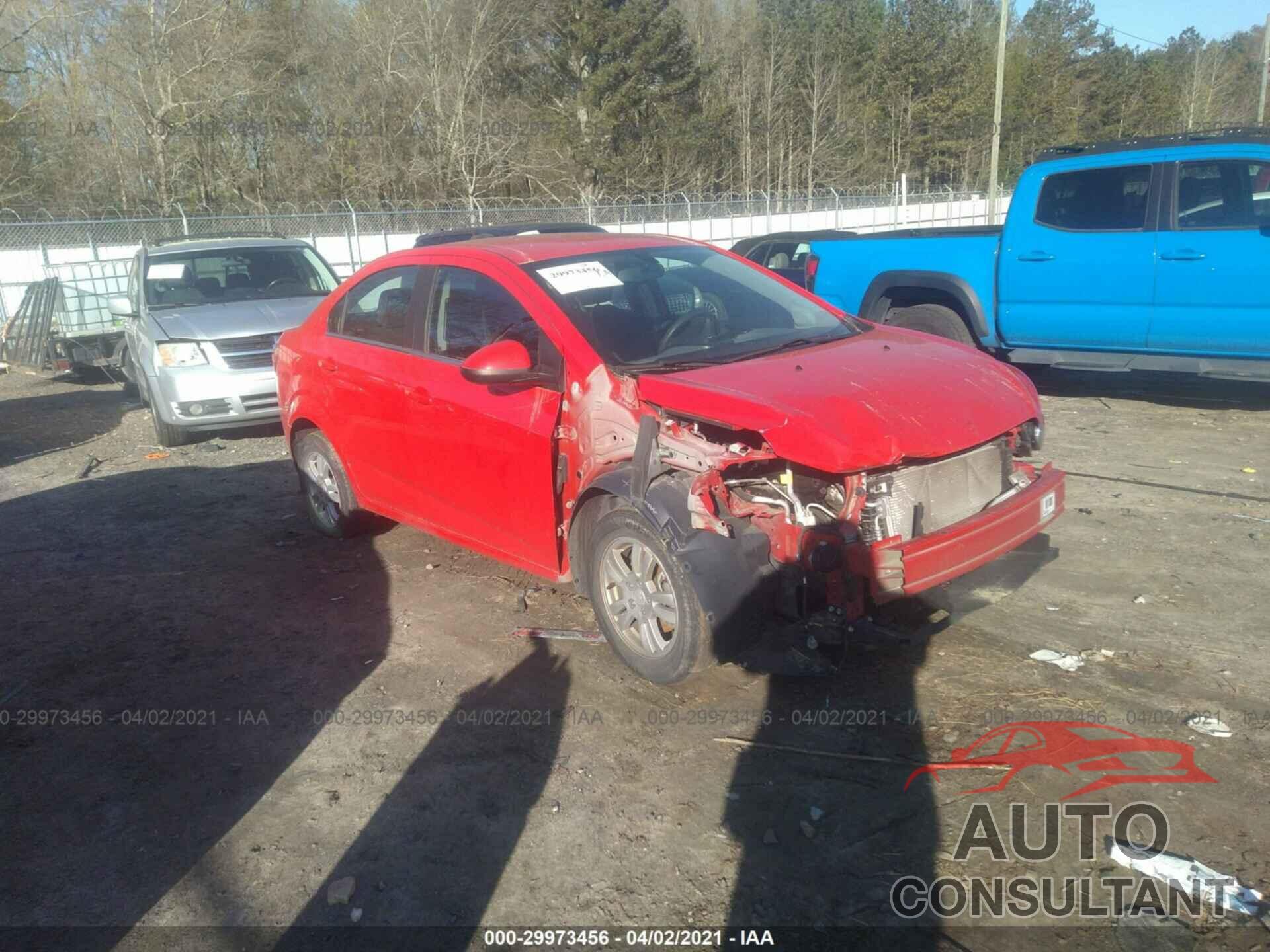 CHEVROLET SONIC 2016 - 1G1JC5SHXG4147319