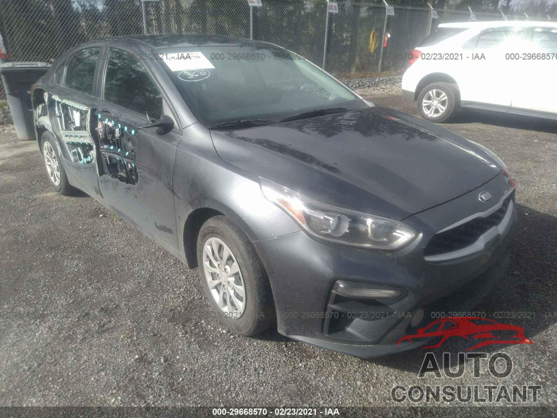 KIA FORTE 2020 - 3KPF24AD9LE172892