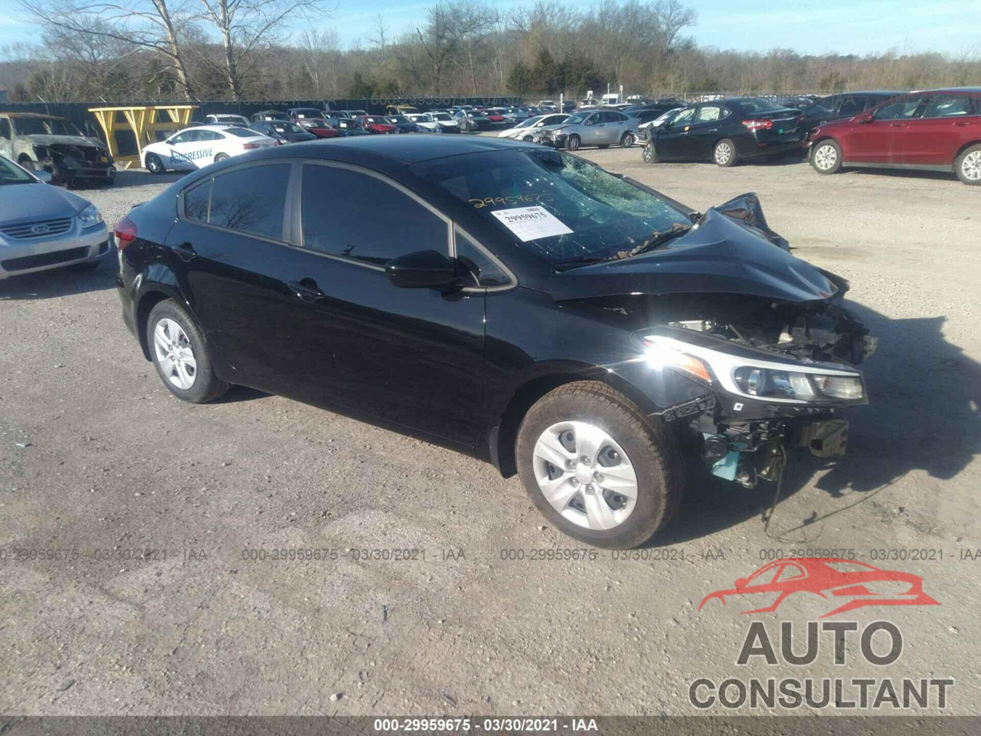KIA FORTE 2017 - 3KPFK4A73HE139162