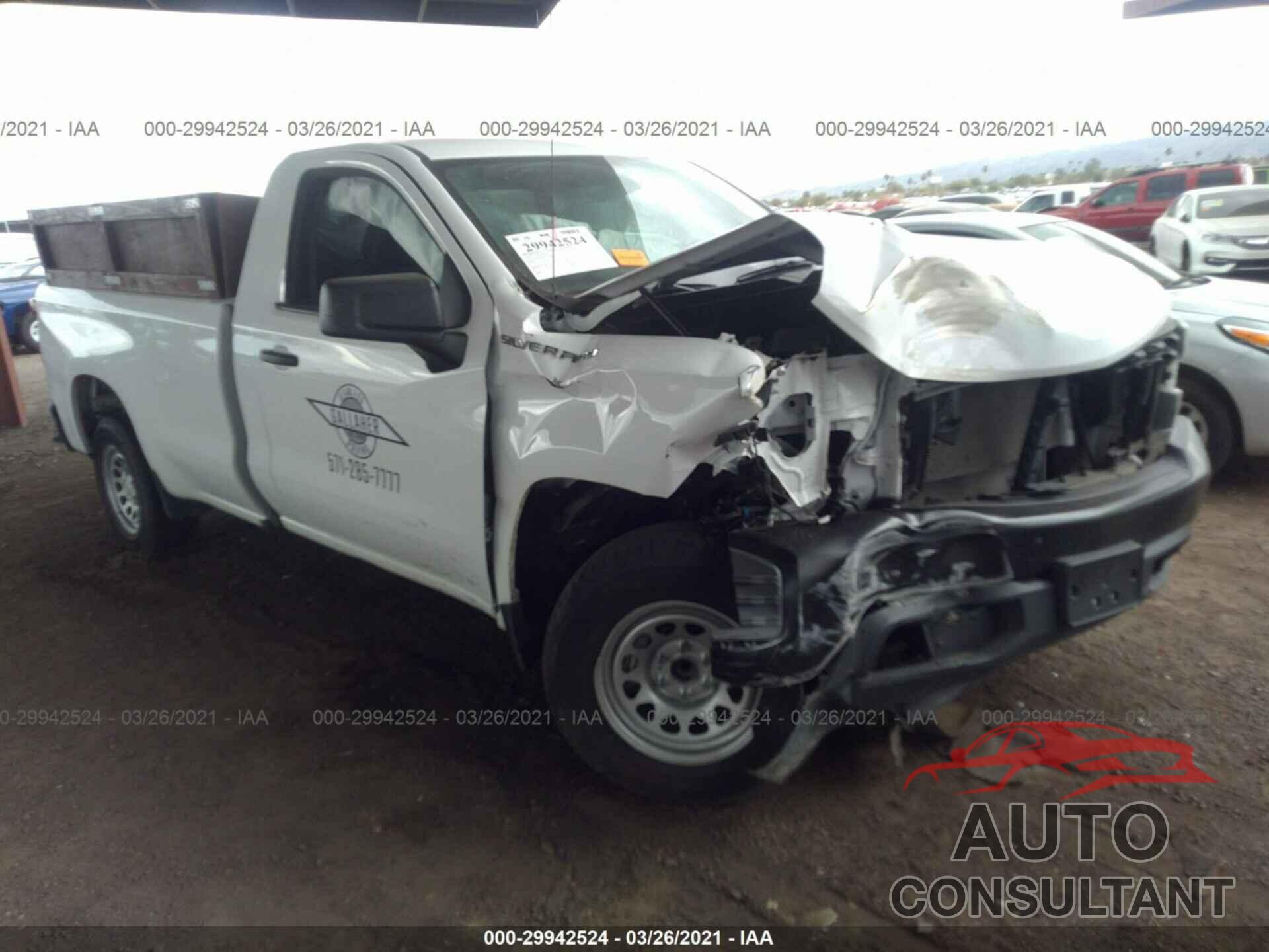 CHEVROLET SILVERADO 1500 2020 - 3GCNWAEHXLG114855