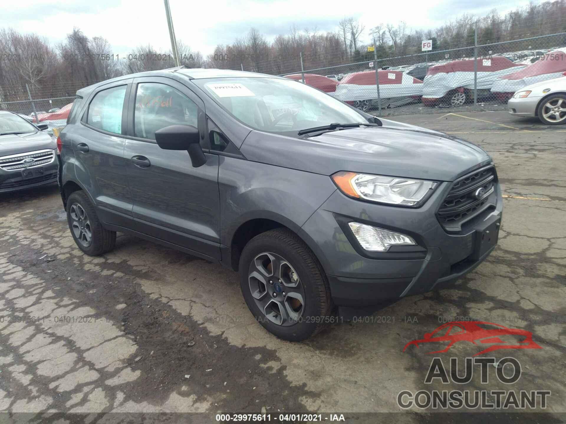 FORD ECOSPORT 2020 - MAJ6S3FL8LC391723