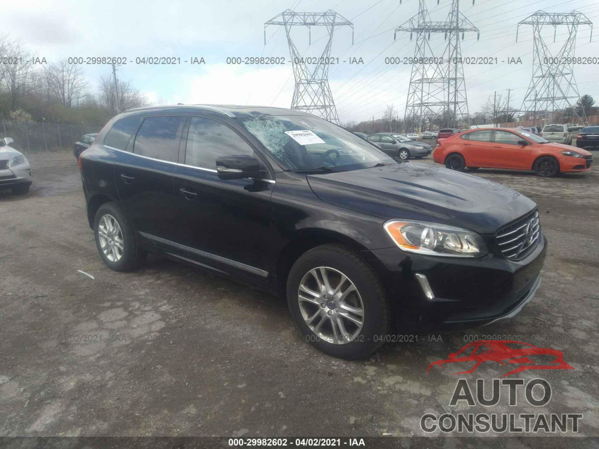 VOLVO XC60 2016 - YV4612RK3G2860106