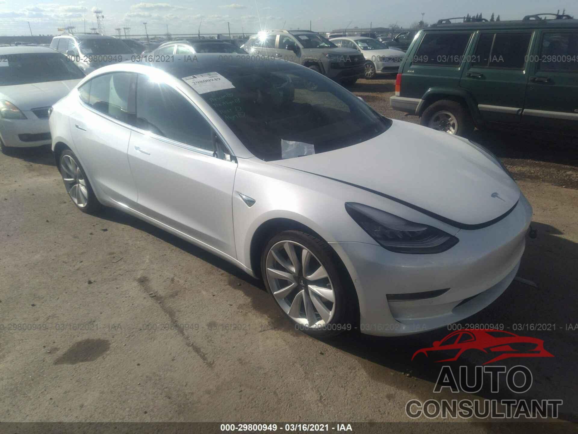 TESLA MODEL 3 2019 - 5YJ3E1EB8KF512818