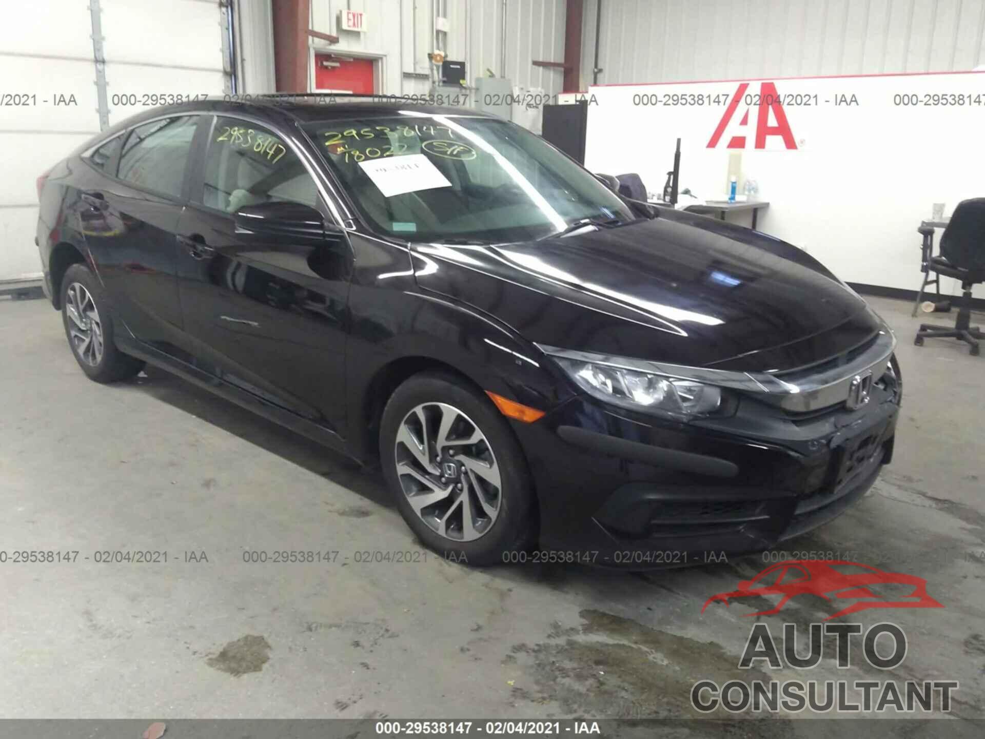 HONDA CIVIC SEDAN 2016 - 19XFC2F77GE233229