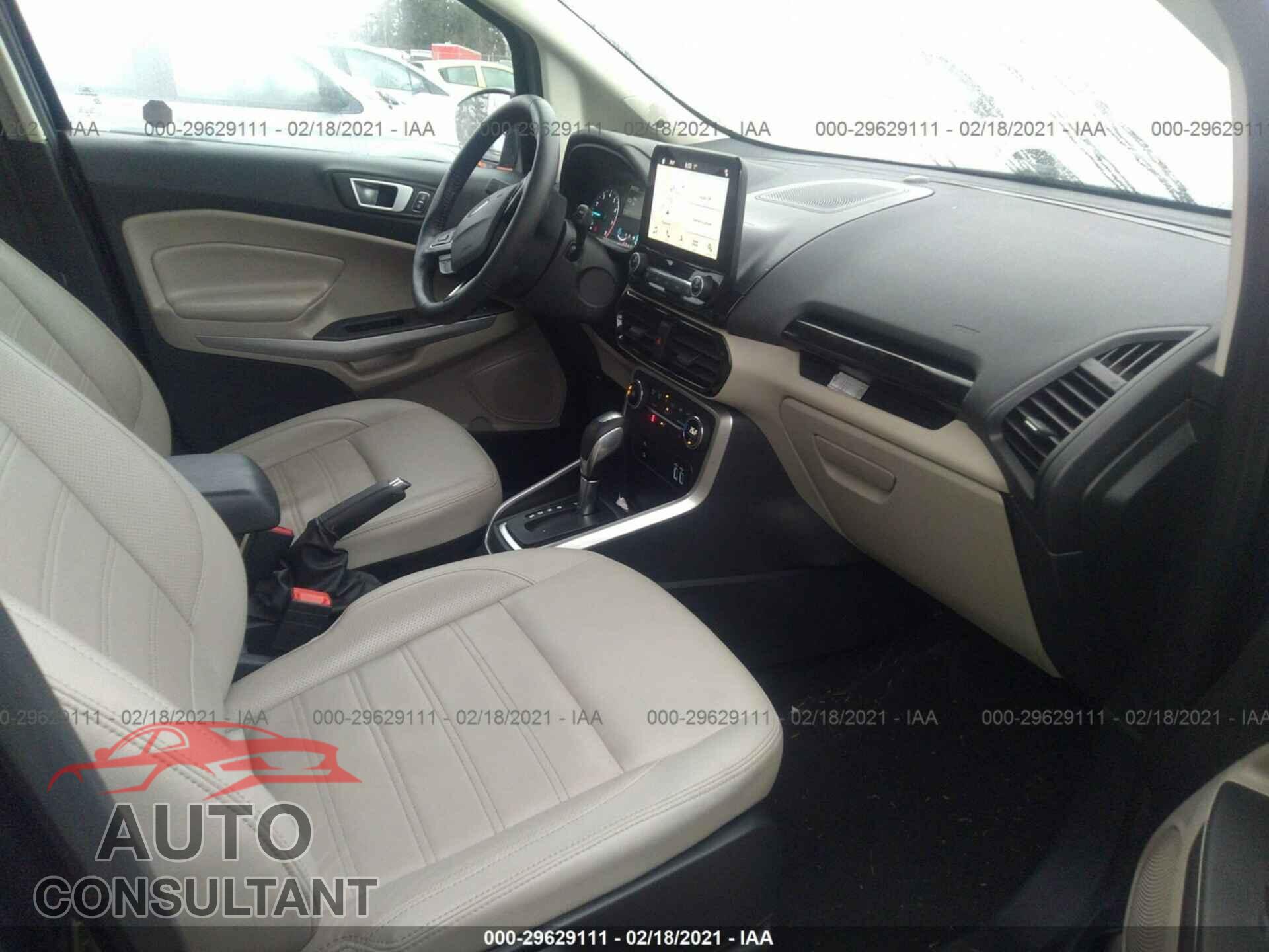 FORD ECOSPORT 2019 - MAJ6S3KL4KC307689