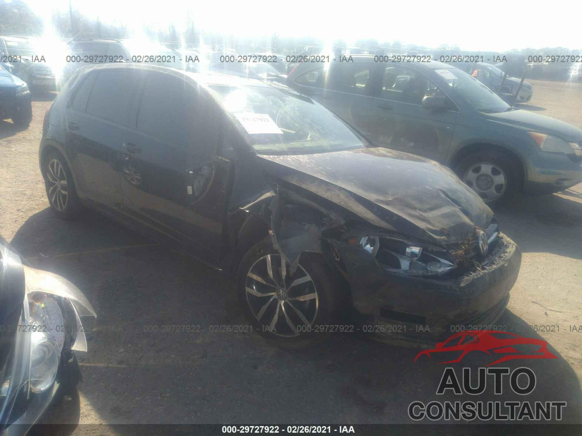 VOLKSWAGEN GOLF 2016 - 3VW217AU8GM062198