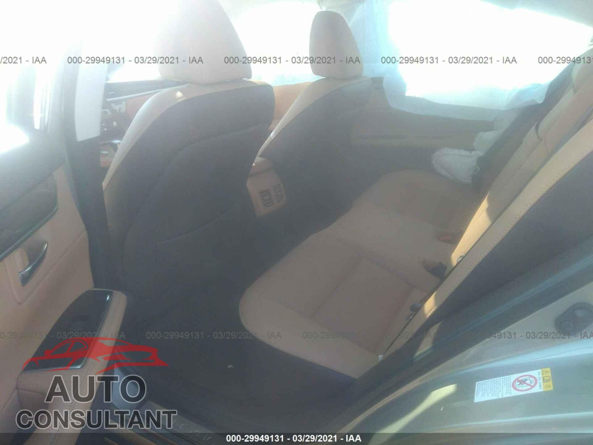 LEXUS ES 2017 - 58ABK1GGXHU066043