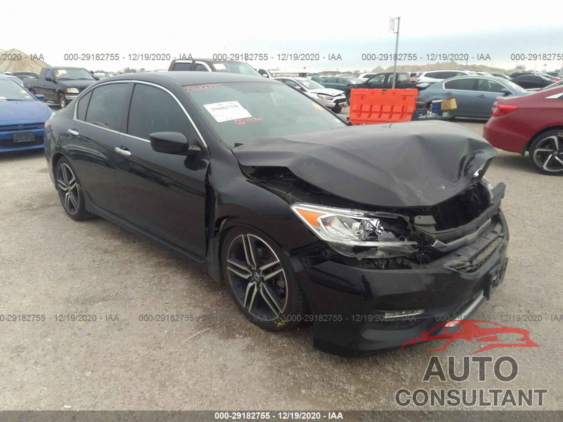 HONDA ACCORD SEDAN 2016 - 1HGCR2F52GA116971