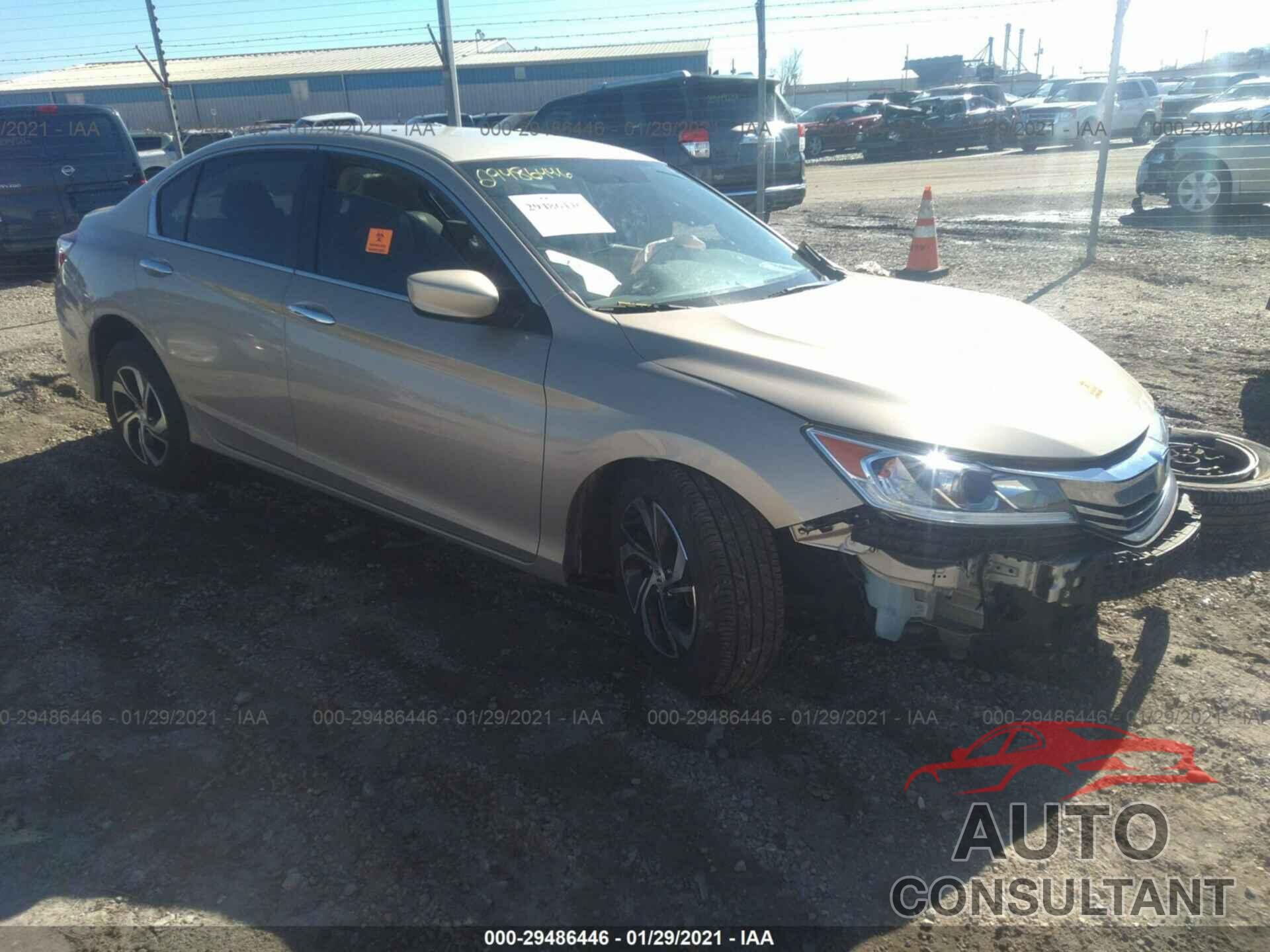 HONDA ACCORD SEDAN 2017 - 1HGCR2F35HA127981