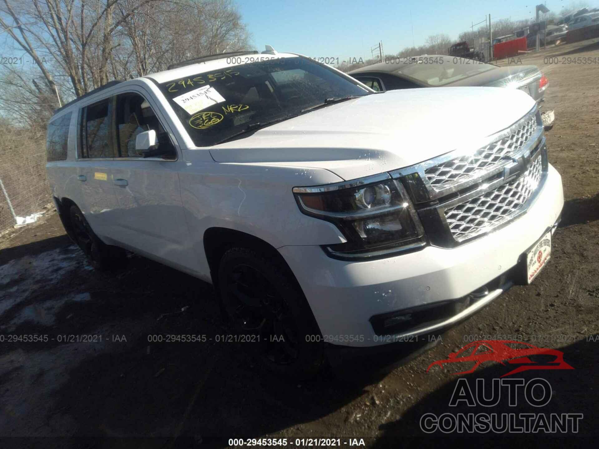 CHEVROLET SUBURBAN 2017 - 1GNSKHKC3HR231434