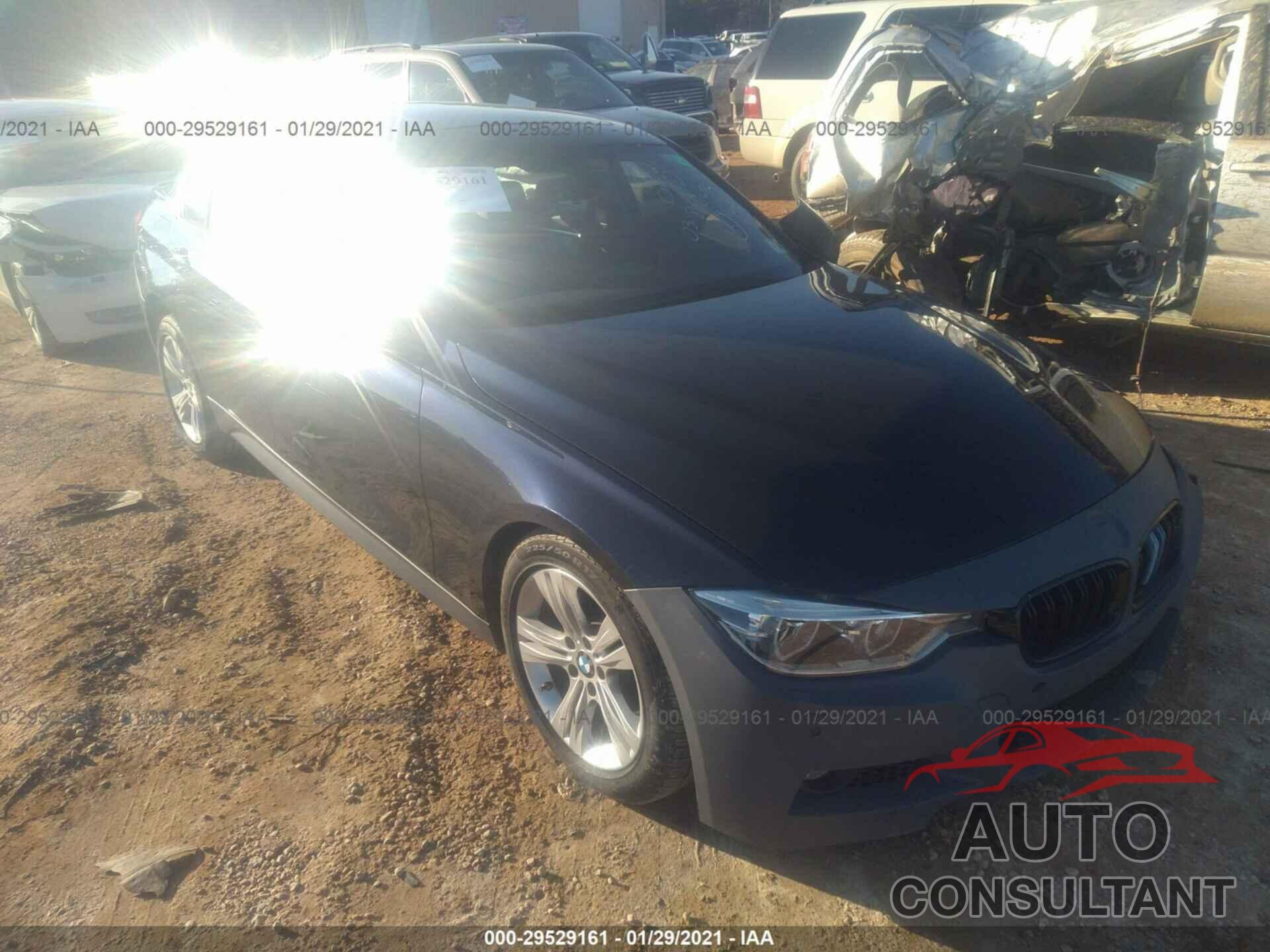 BMW 3 SERIES 2016 - WBA8E3G53GNU38738