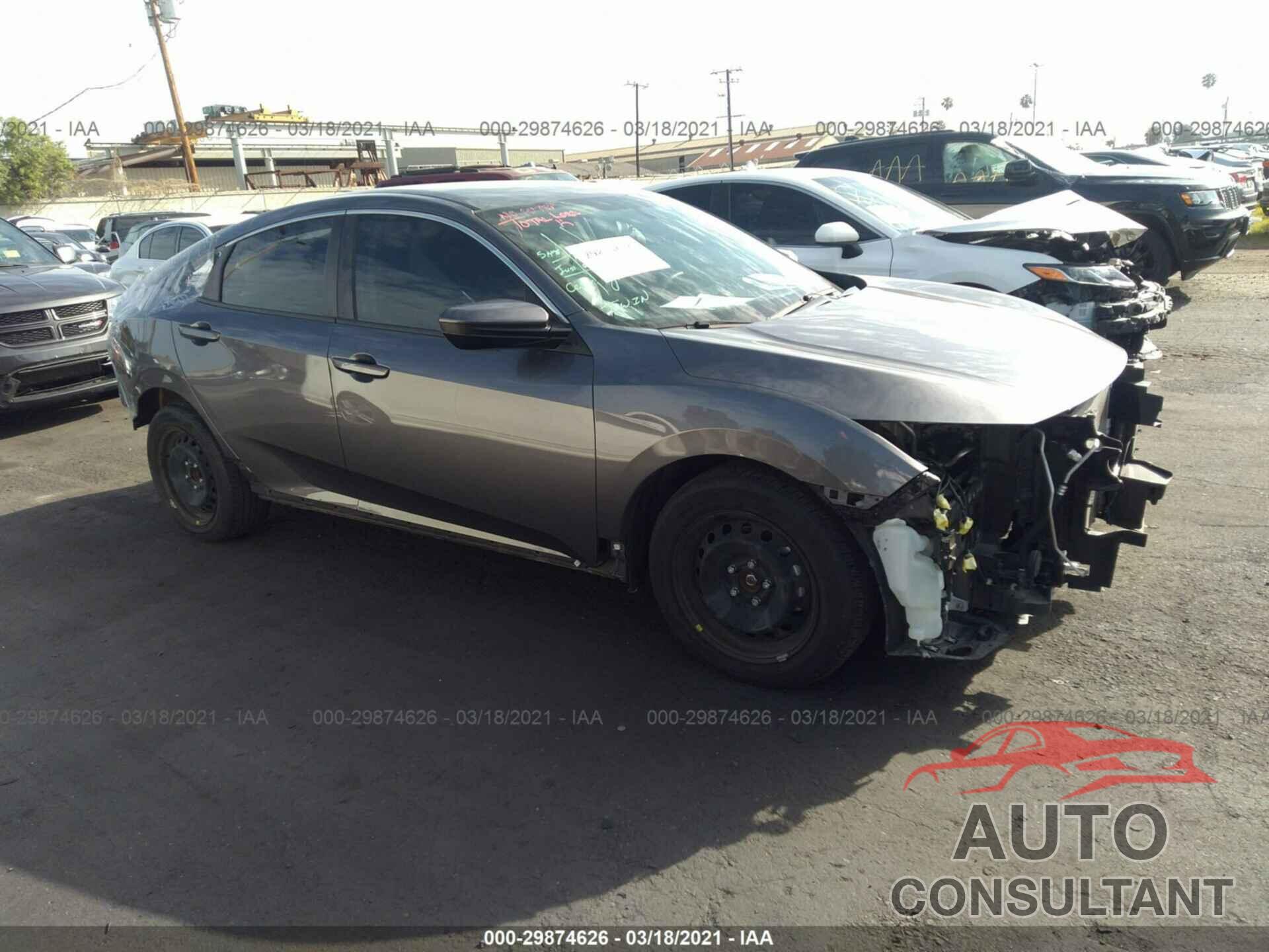 HONDA CIVIC SEDAN 2018 - 2HGFC2F5XJH524707