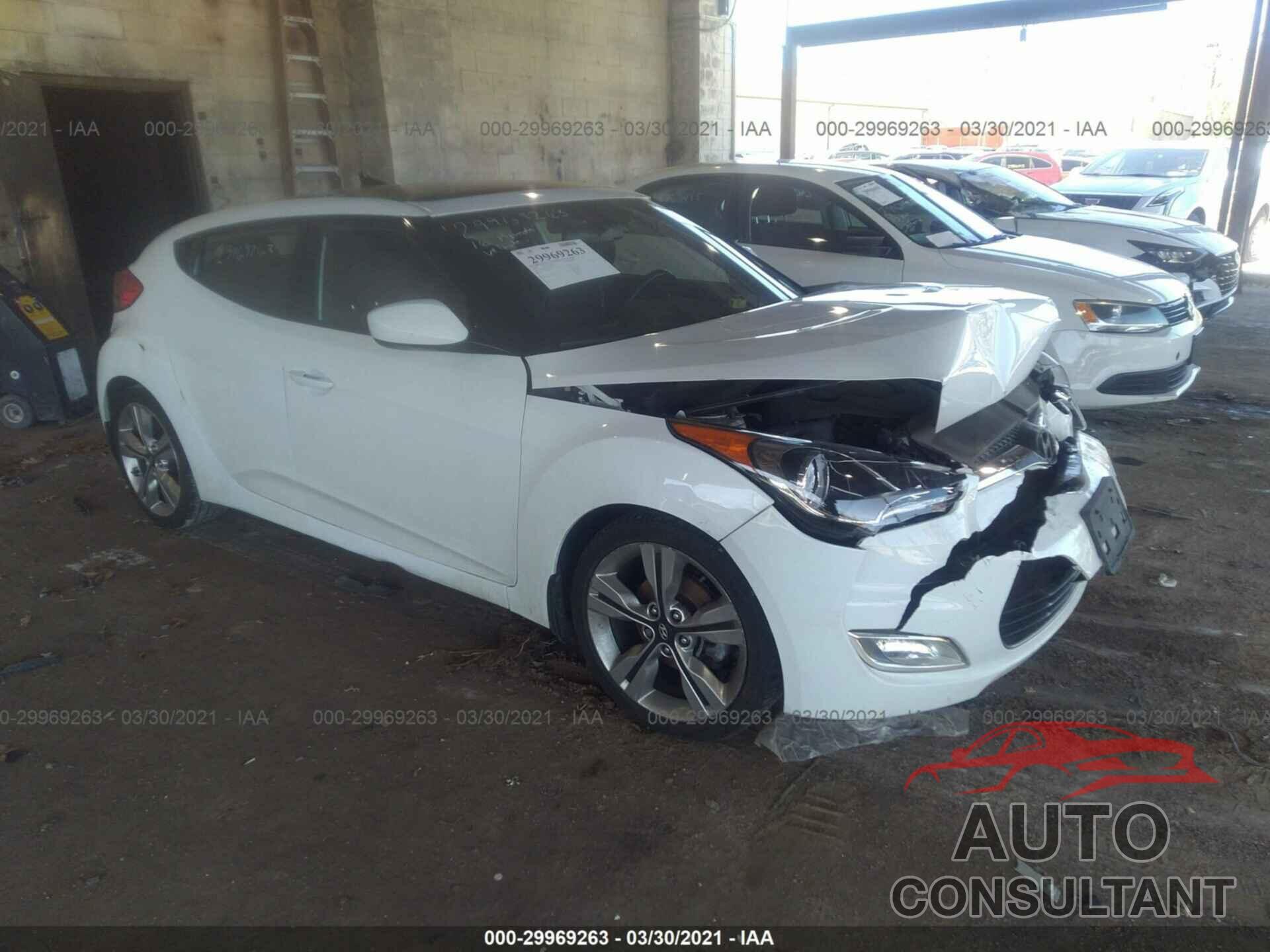 HYUNDAI VELOSTER 2016 - KMHTC6AD9GU294103