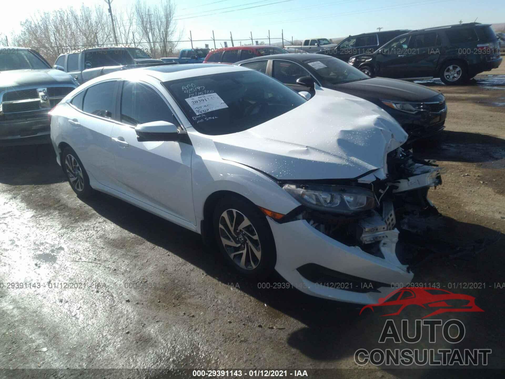 HONDA CIVIC SEDAN 2016 - 19XFC2F77GE004260