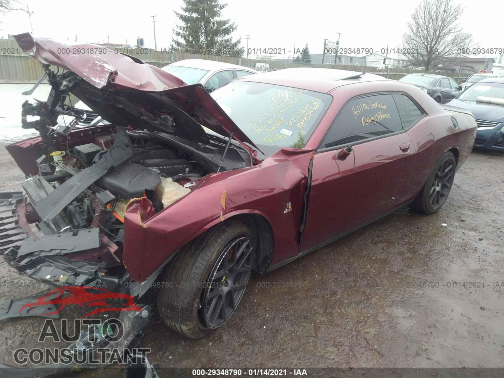DODGE CHALLENGER 2018 - 2C3CDZFJ0JH251494