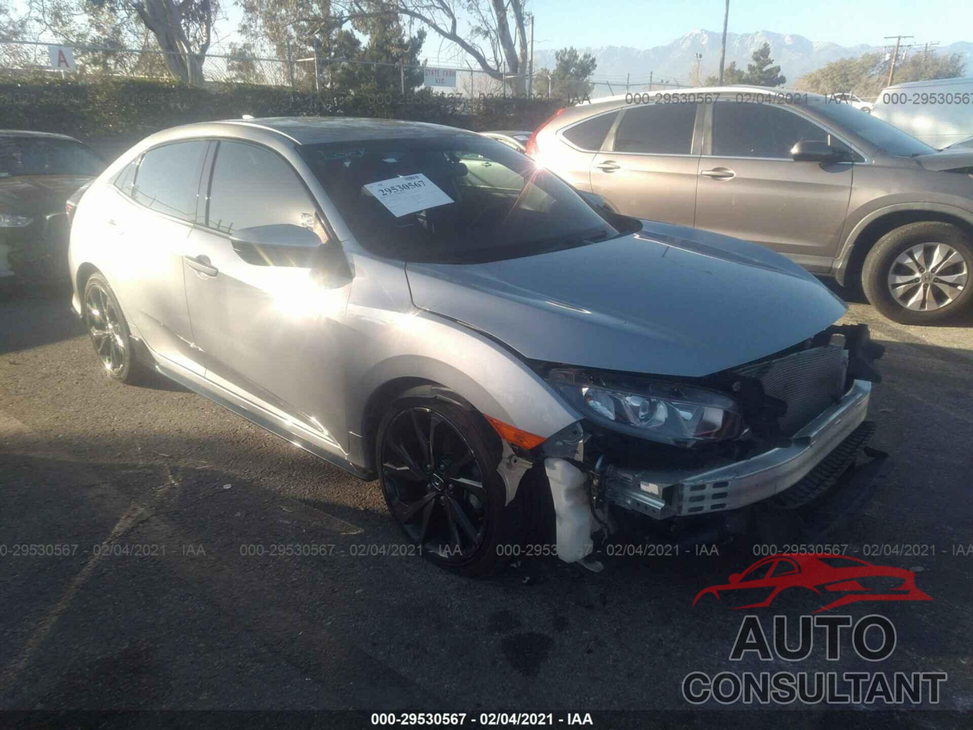 HONDA CIVIC HATCHBACK 2018 - SHHFK7H42JU414001