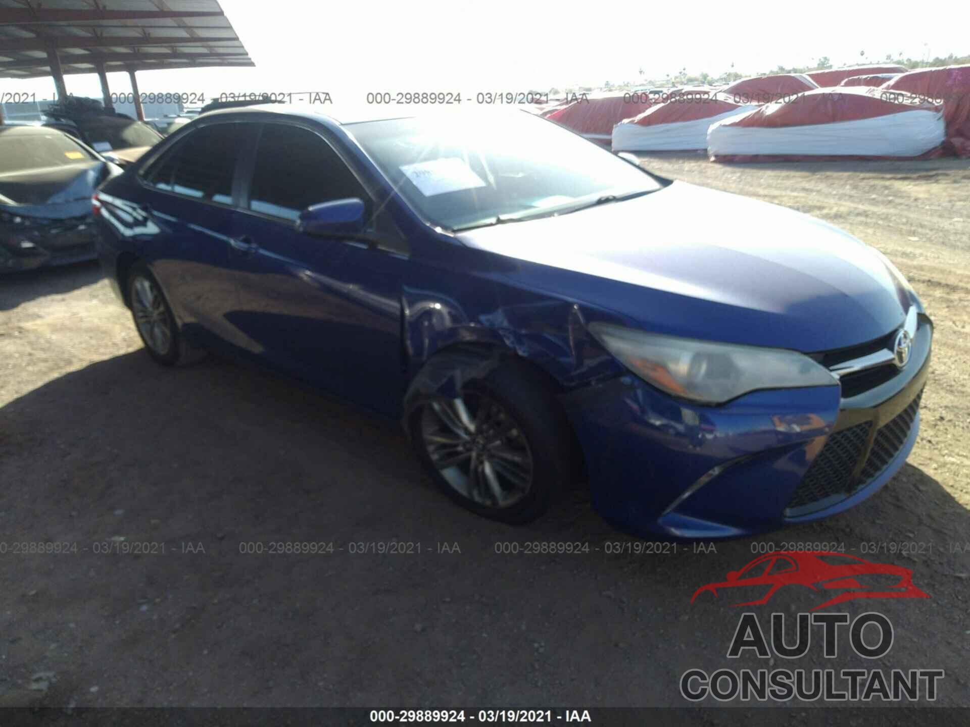 TOYOTA CAMRY 2016 - 4T1BF1FK9GU539124