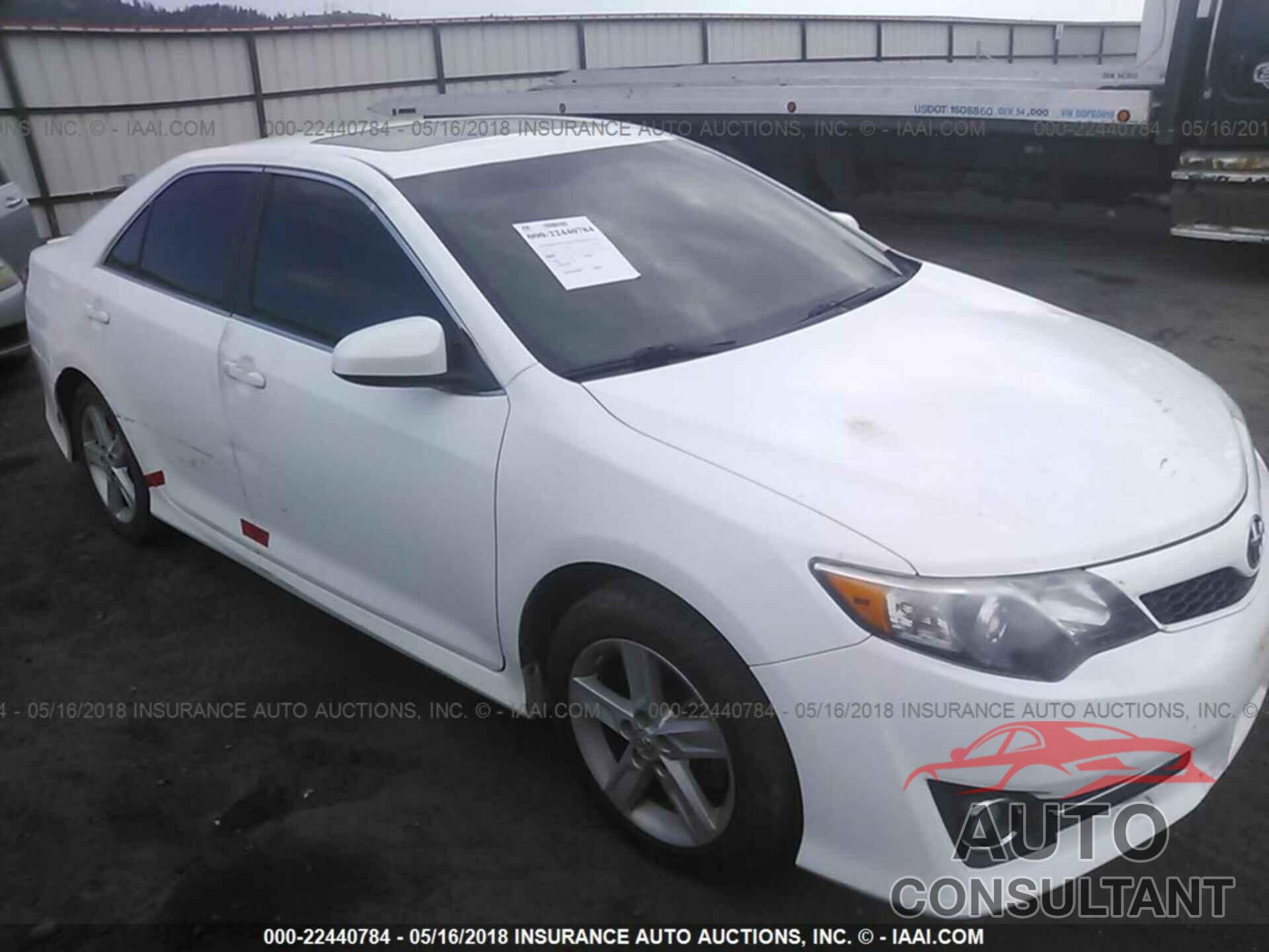 TOYOTA CAMRY 2012 - 4T1BF1FK7CU128279