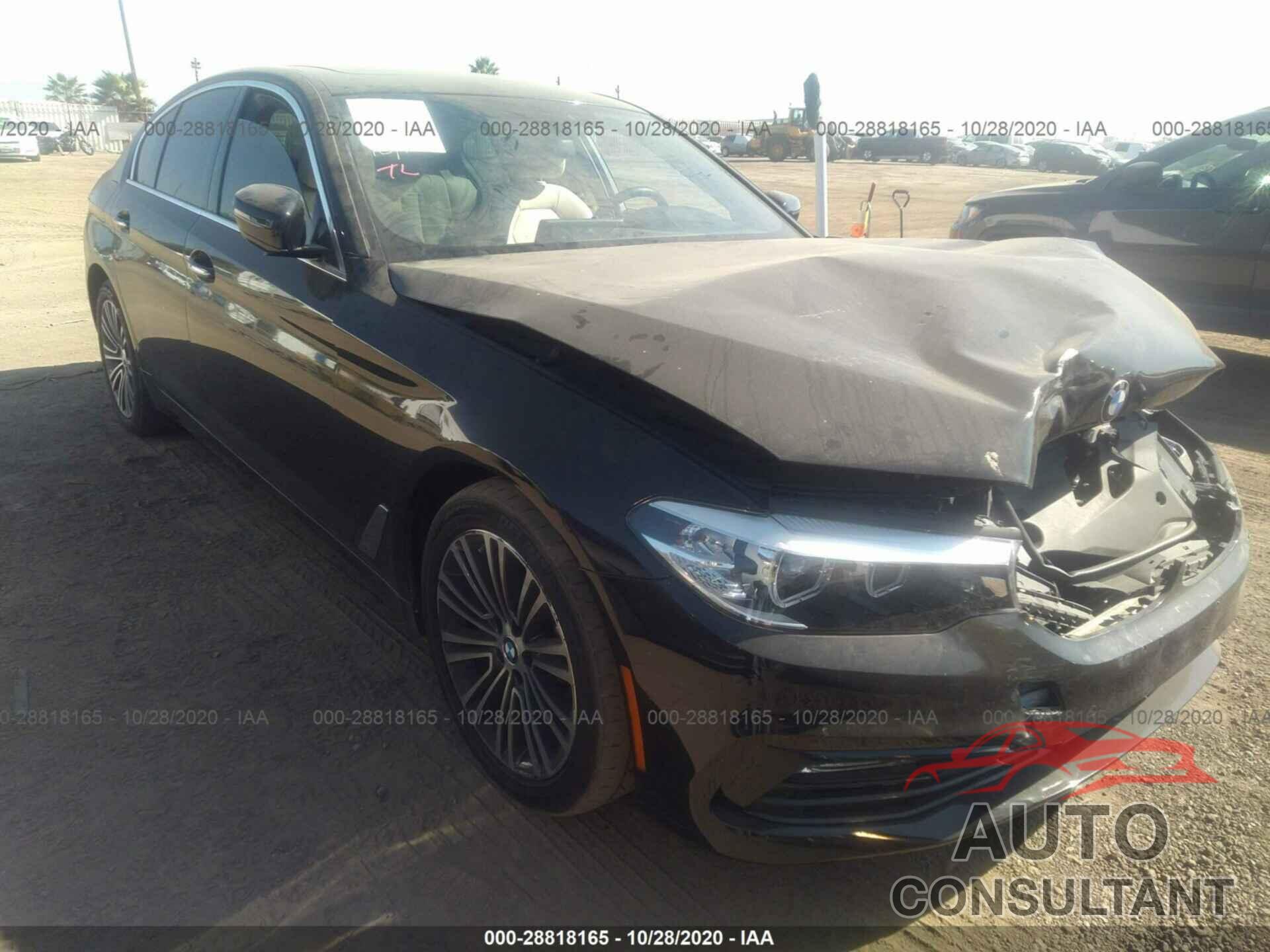 BMW 5 SERIES 2018 - WBAJA5C55JG898509