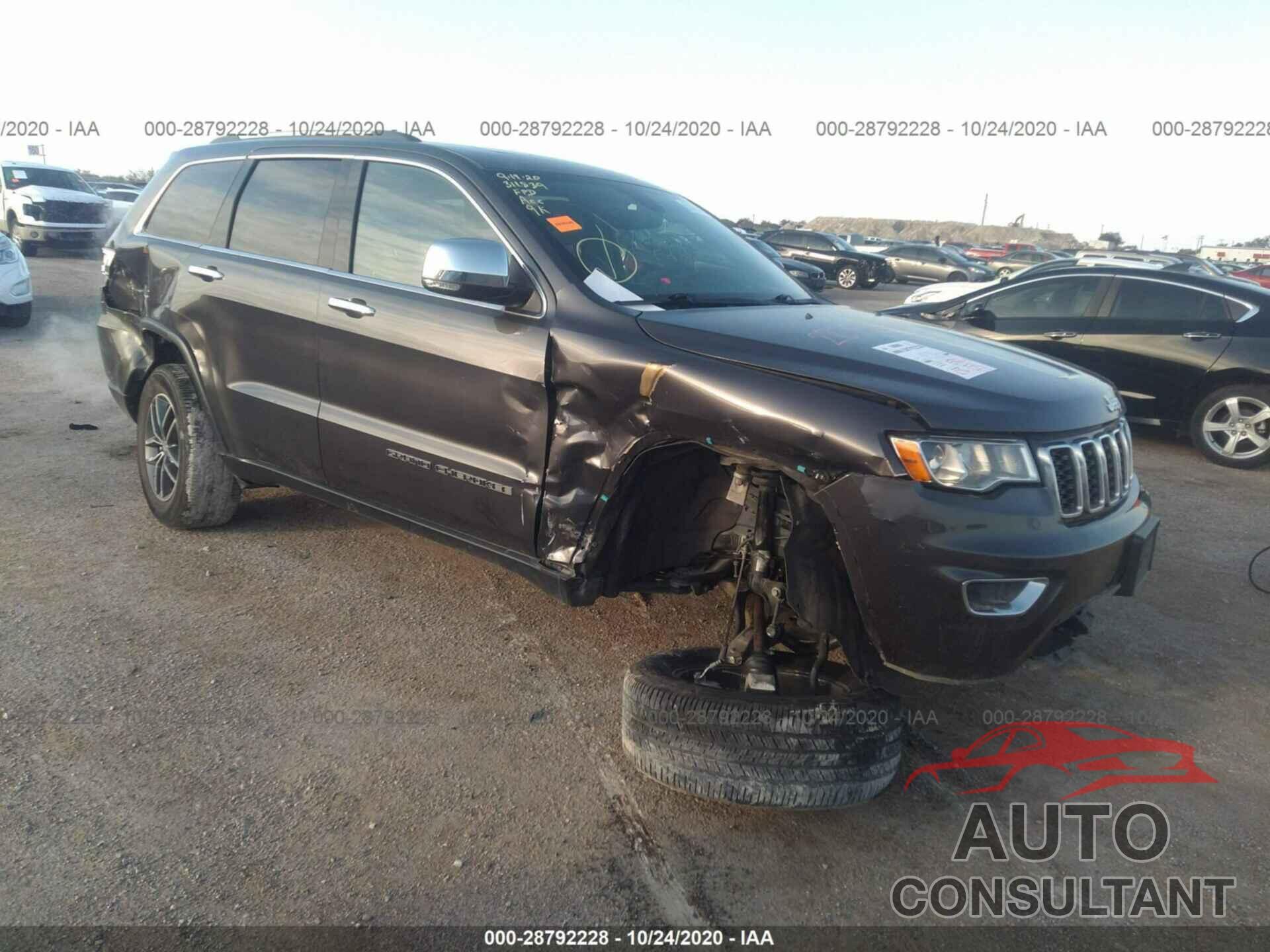 JEEP GRAND CHEROKEE 2017 - 1C4RJFBGXHC727299