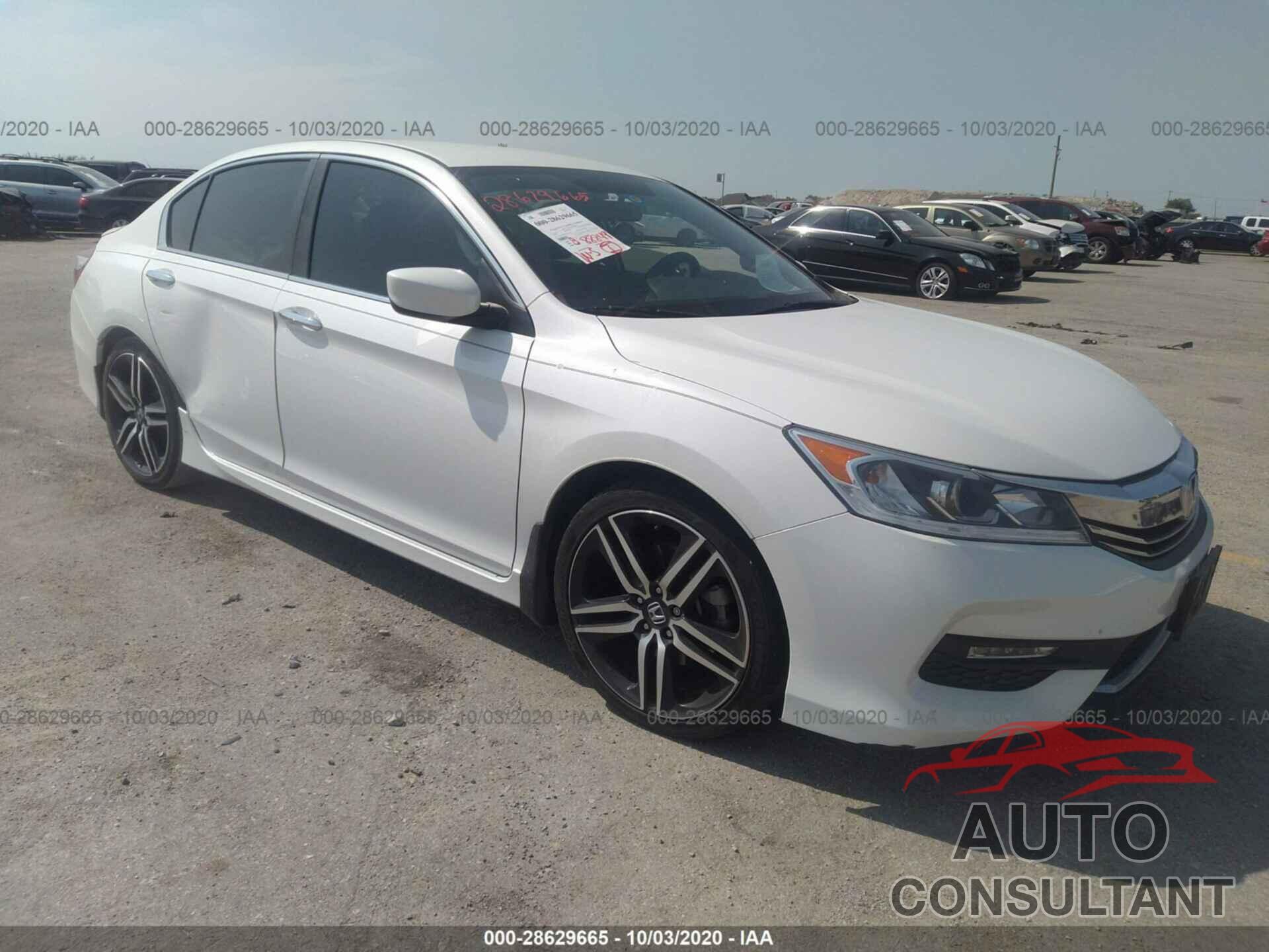 HONDA ACCORD SEDAN 2016 - 1HGCR2F58GA083202