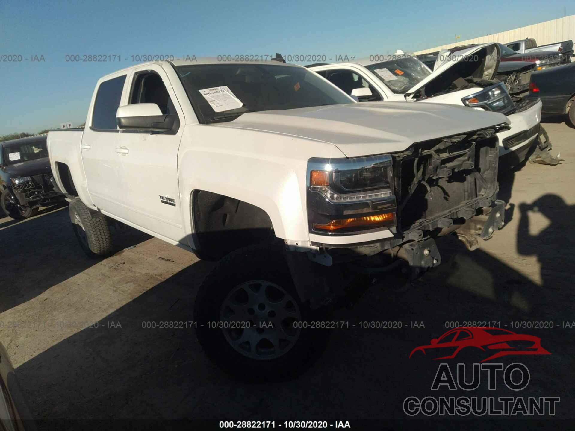 CHEVROLET SILVERADO 1500 2016 - 3GCPCREC1GG222209