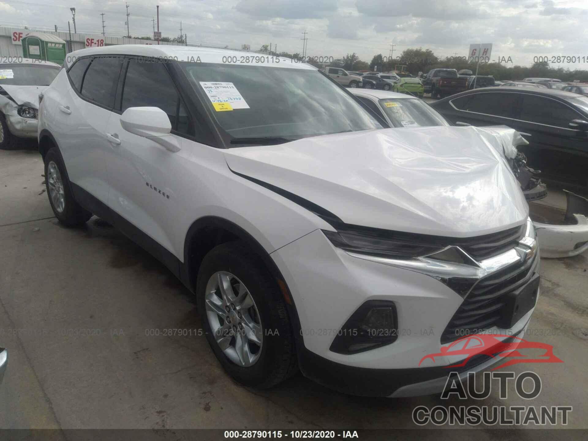 CHEVROLET BLAZER 2019 - 3GNKBBRA5KS696884