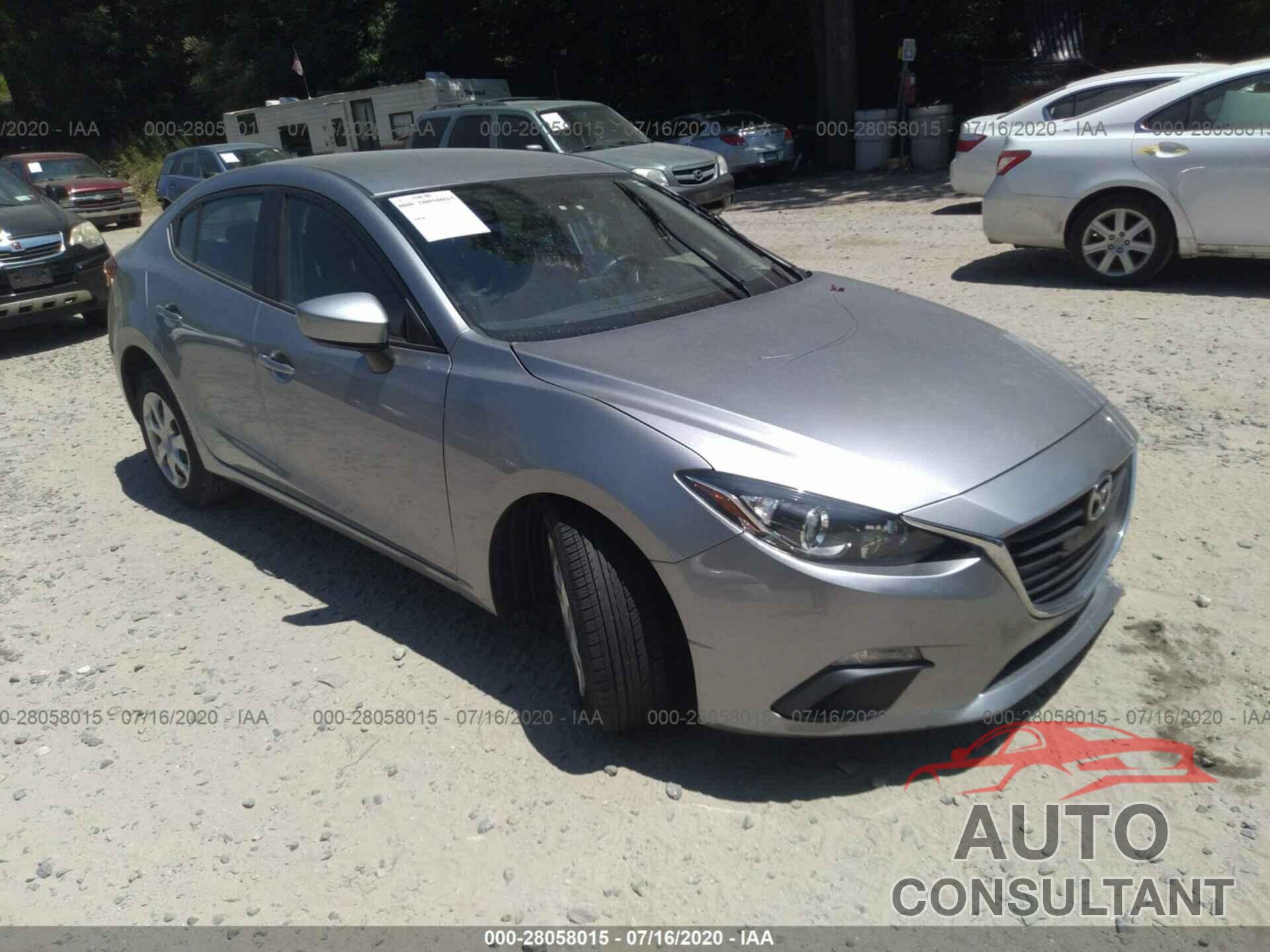 MAZDA 3 2016 - 3MZBM1T79GM238588