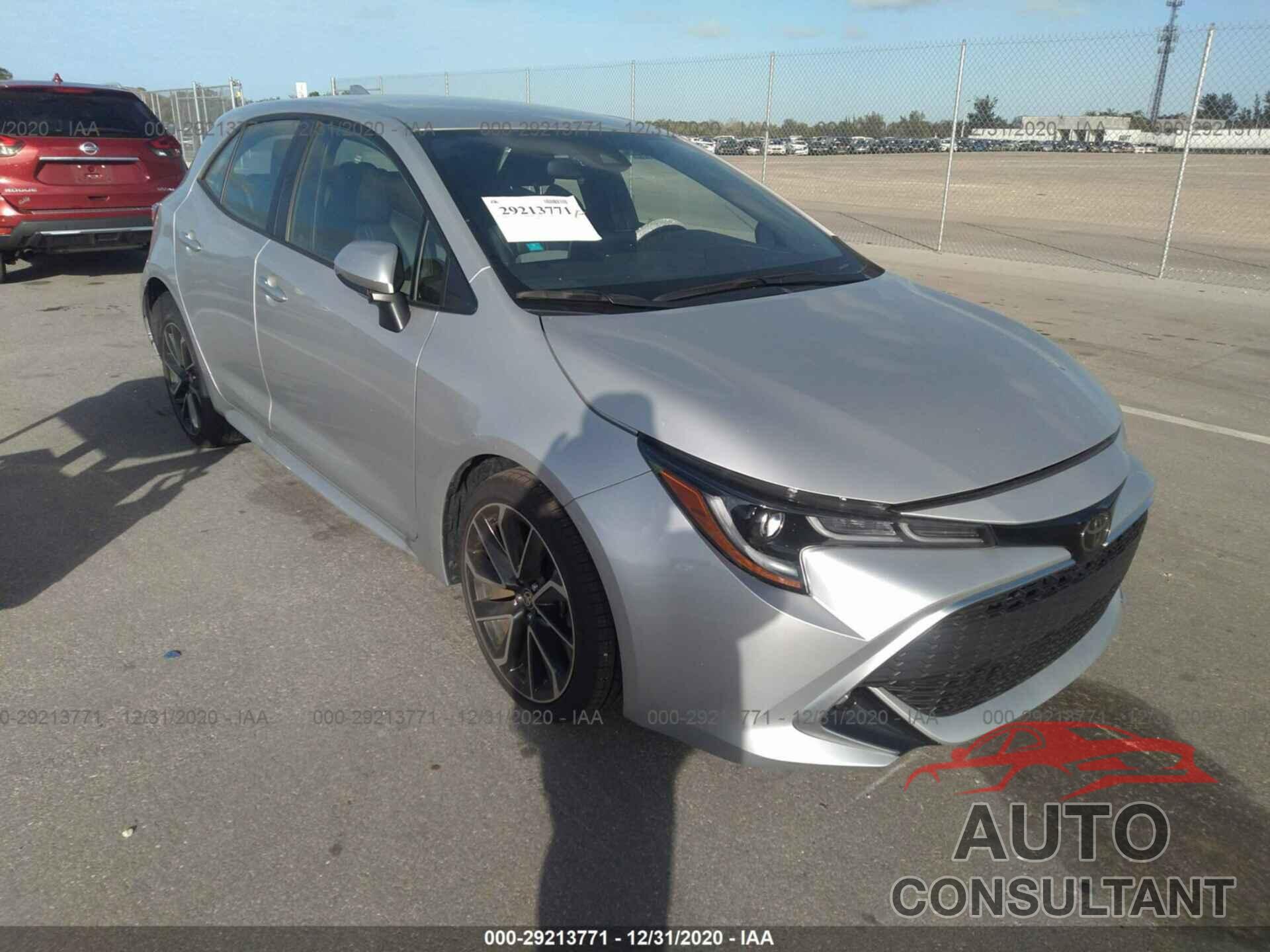 TOYOTA COROLLA HATCHBACK 2020 - JTNC4RBE7L3101713