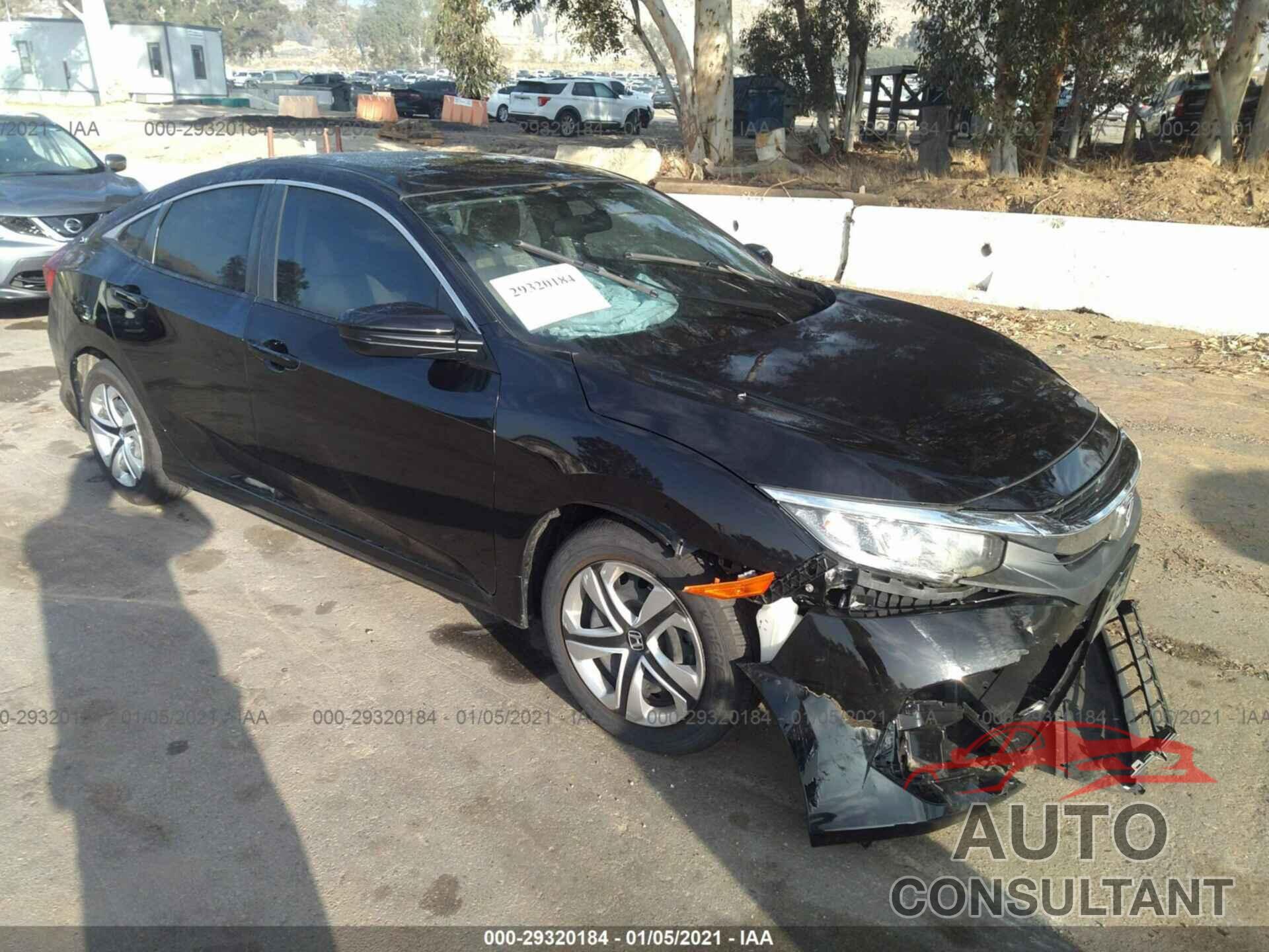 HONDA CIVIC SEDAN 2018 - 2HGFC2F55JH553015