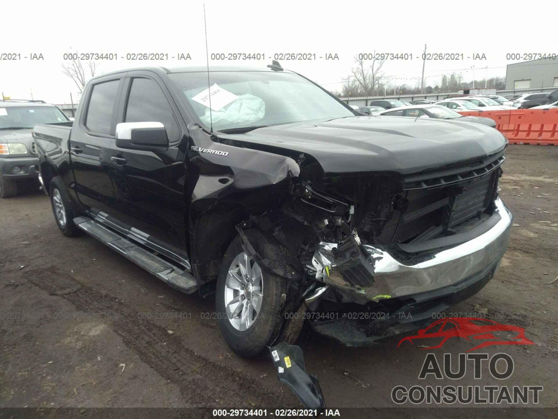 CHEVROLET SILVERADO 1500 2020 - 3GCPWCED2LG149830