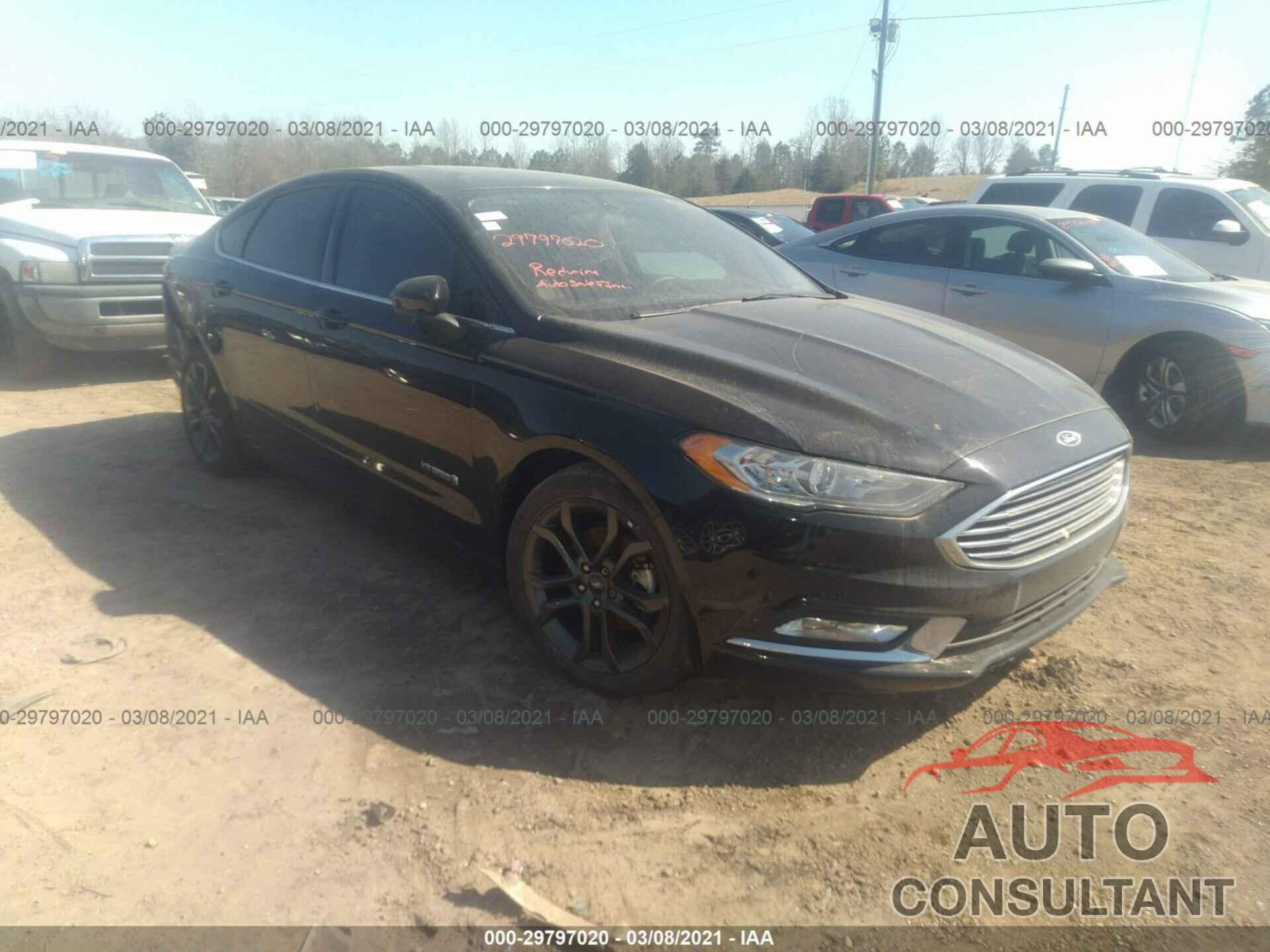 FORD FUSION HYBRID 2018 - 3FA6P0LU4JR138426